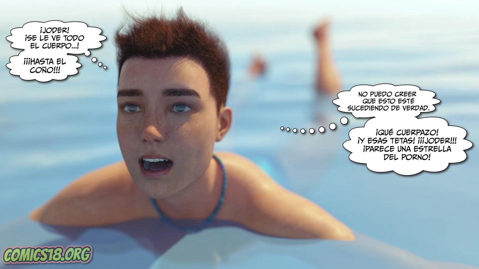 NUDE ZONE parte 1 NUDE ZONE parte 1 — página 10 del cómic 3D XXX