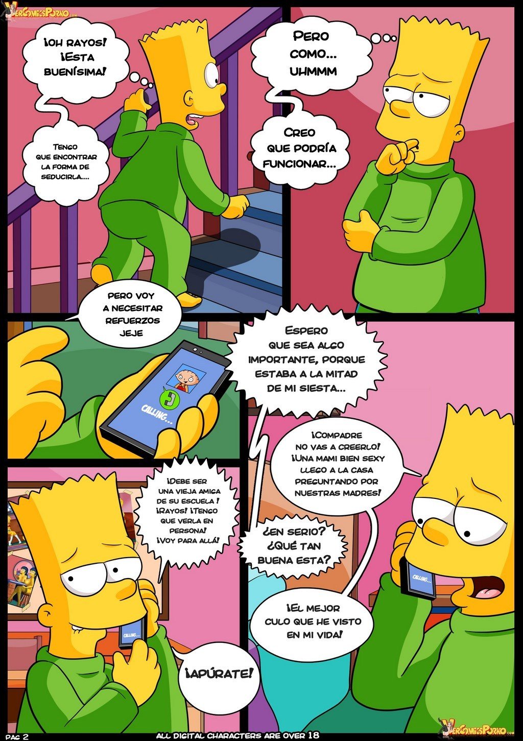 Página 3 de 39 de El Concurso - Parte 3 — Comic XXX Padre de Familia