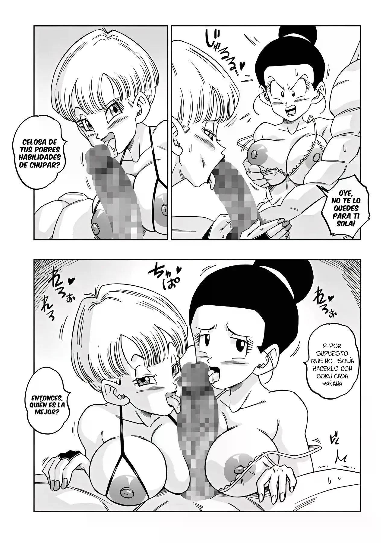 Fusion –Yamamoto — página 10 del cómic de Dragon Ball