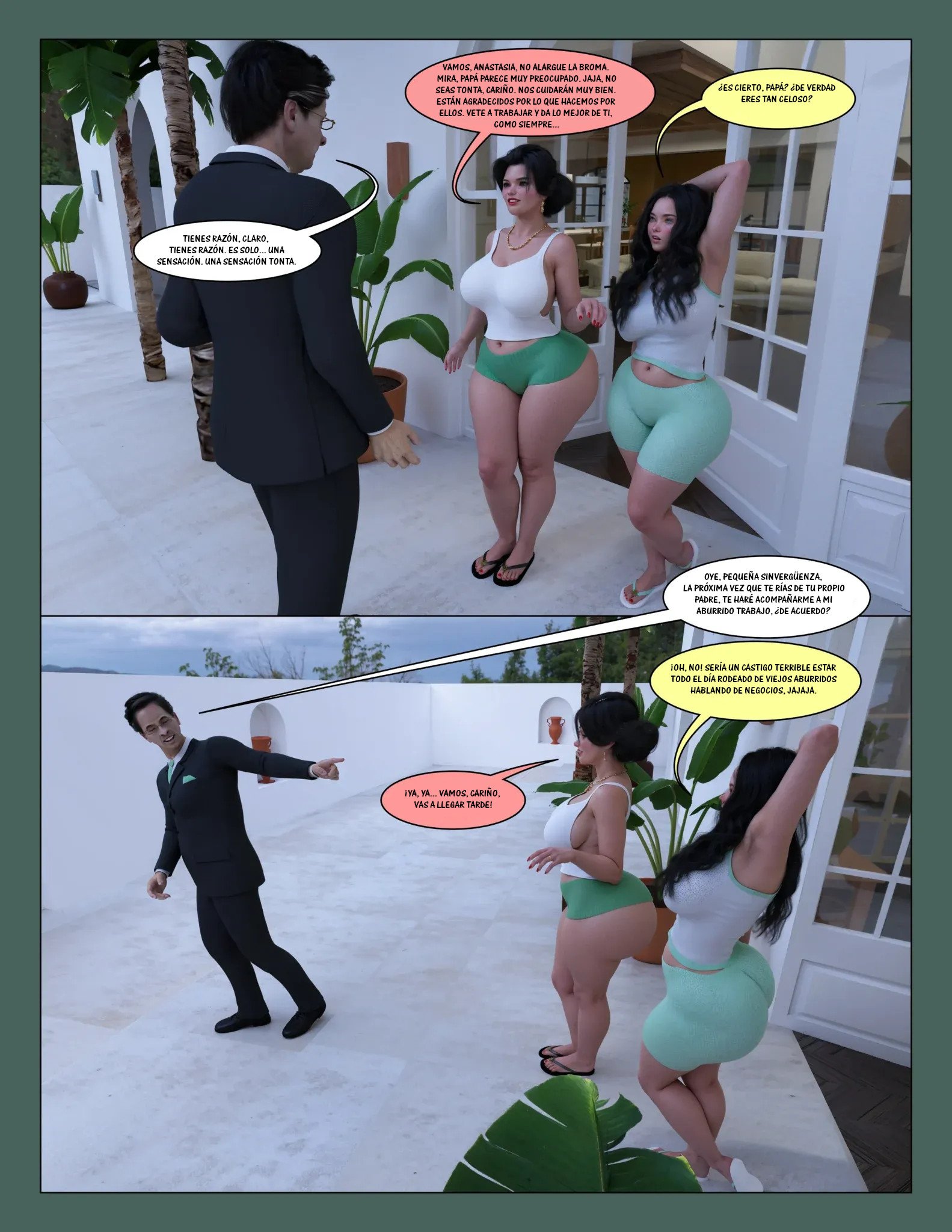Extra CARIDAD parte 6 Extra CARIDAD parte 6 — página 6 del cómic 3D XXX