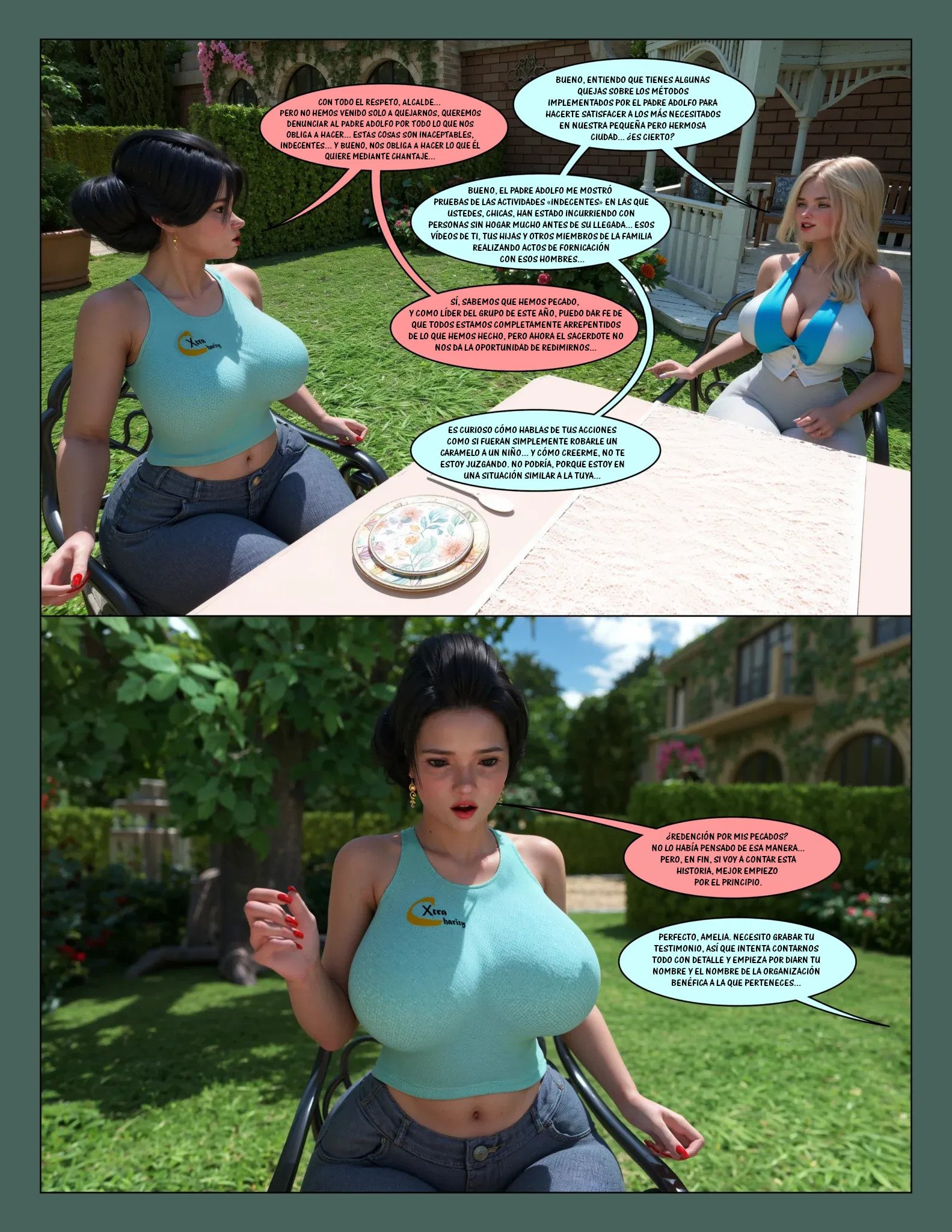 Extra CARIDAD parte 6 Página 3 de 19 de Extra CARIDAD parte 6 — Comic 3D XXX