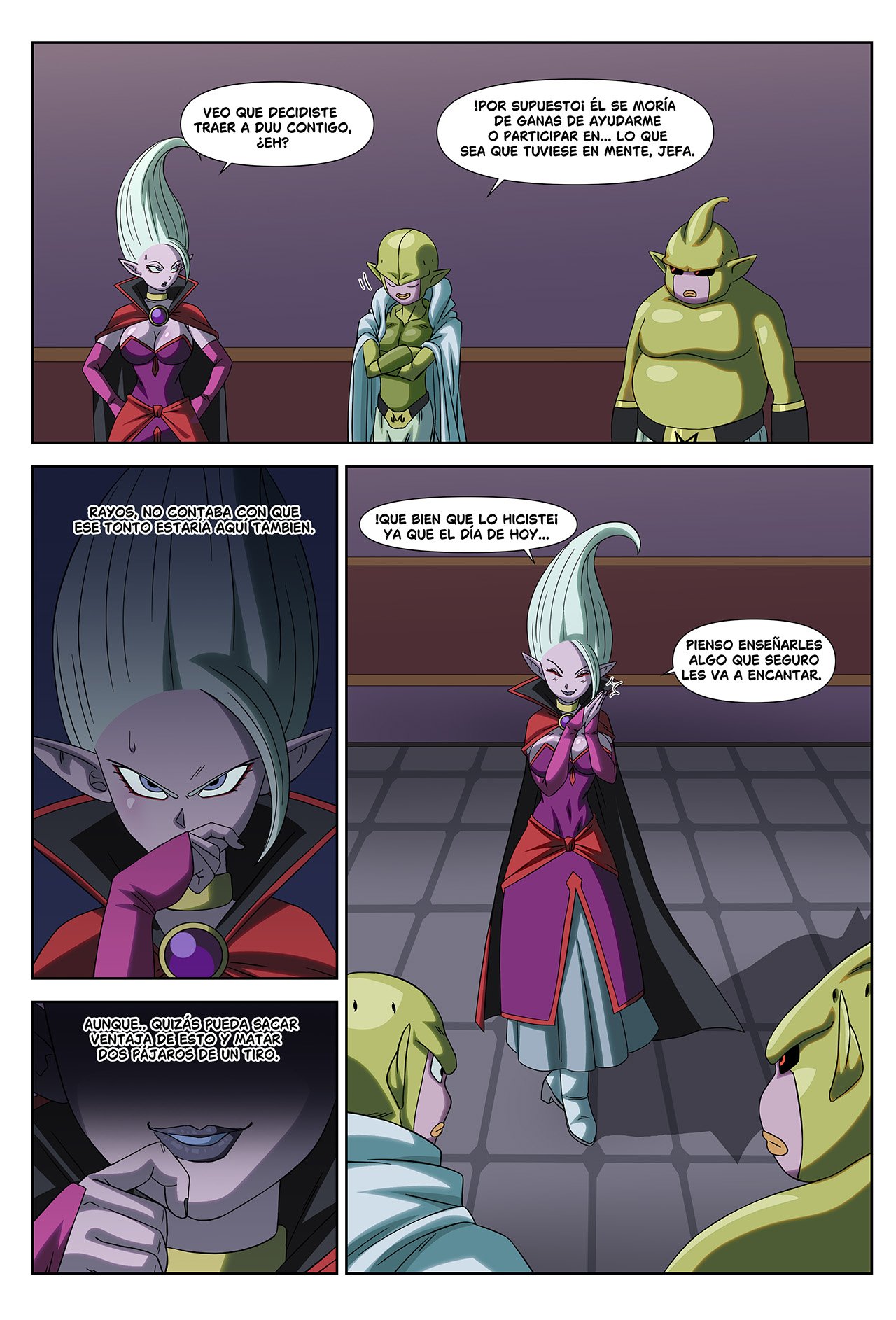 Página 3 de 21 de Ara ara Arinsu – Webo — Comic XXX Dragon Ball