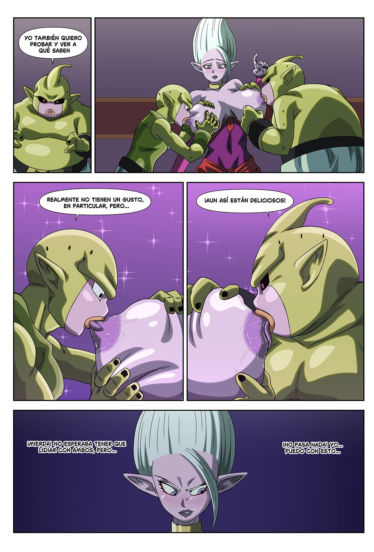 Ara ara Arinsu – Webo — página 6 del cómic de Dragon Ball