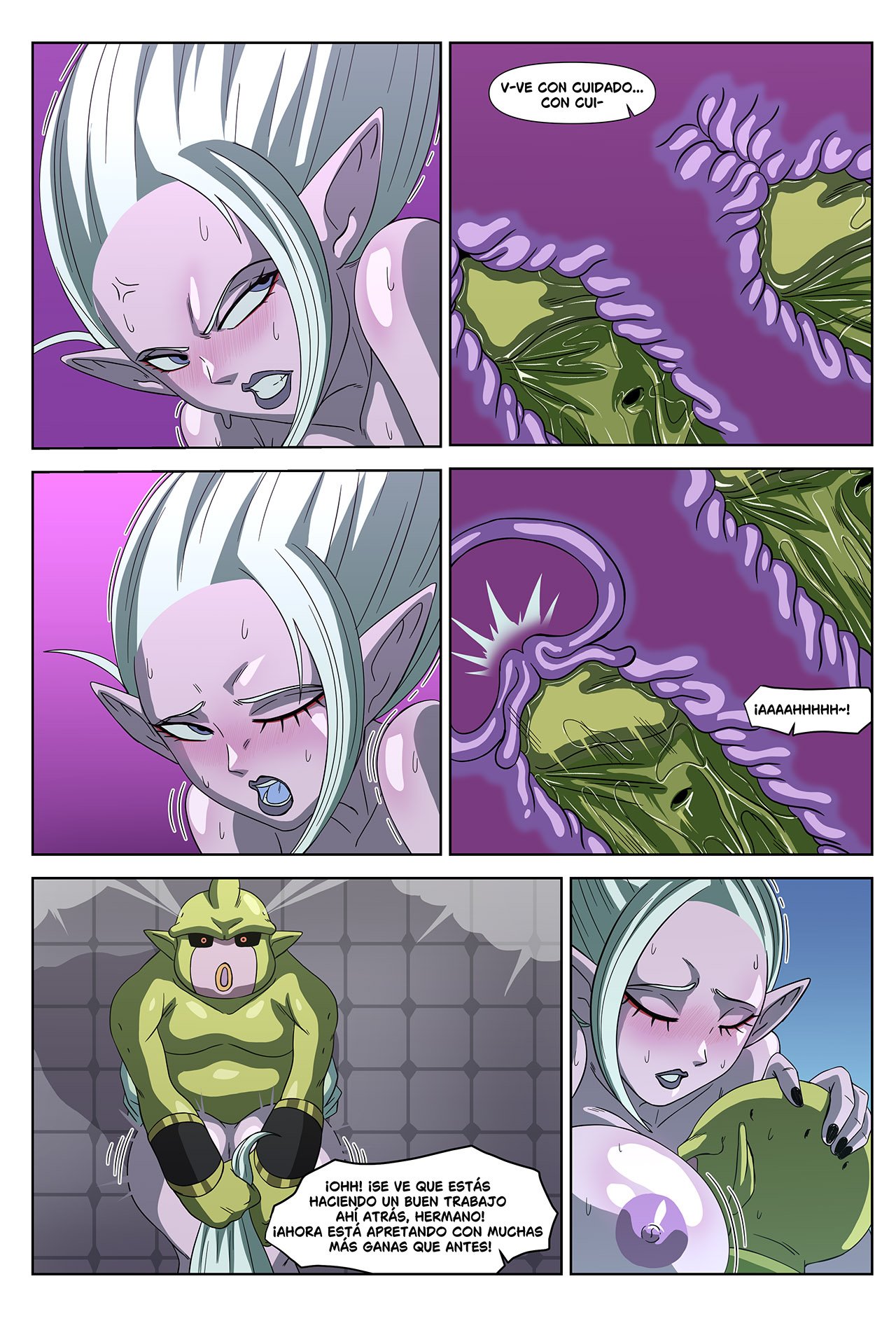 Ara ara Arinsu – Webo — página 18 del cómic de Dragon Ball