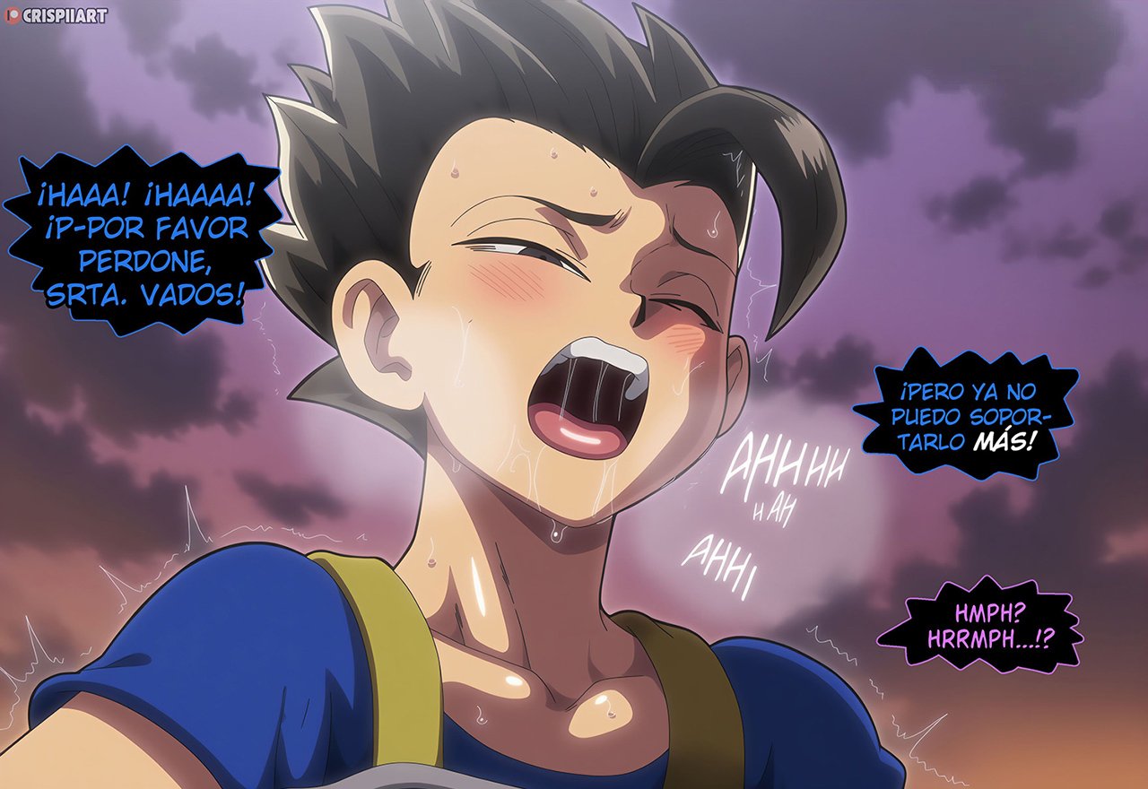 Angel Training – Crispii — página 10 del cómic de Dragon Ball