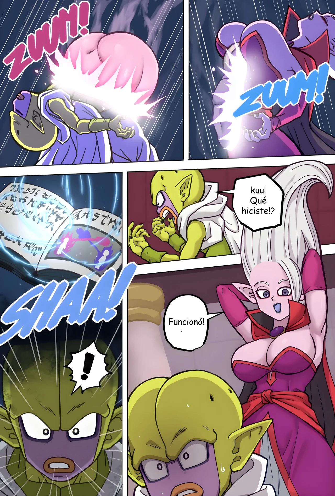 Daima Body Change — página 6 del cómic de Dragon Ball