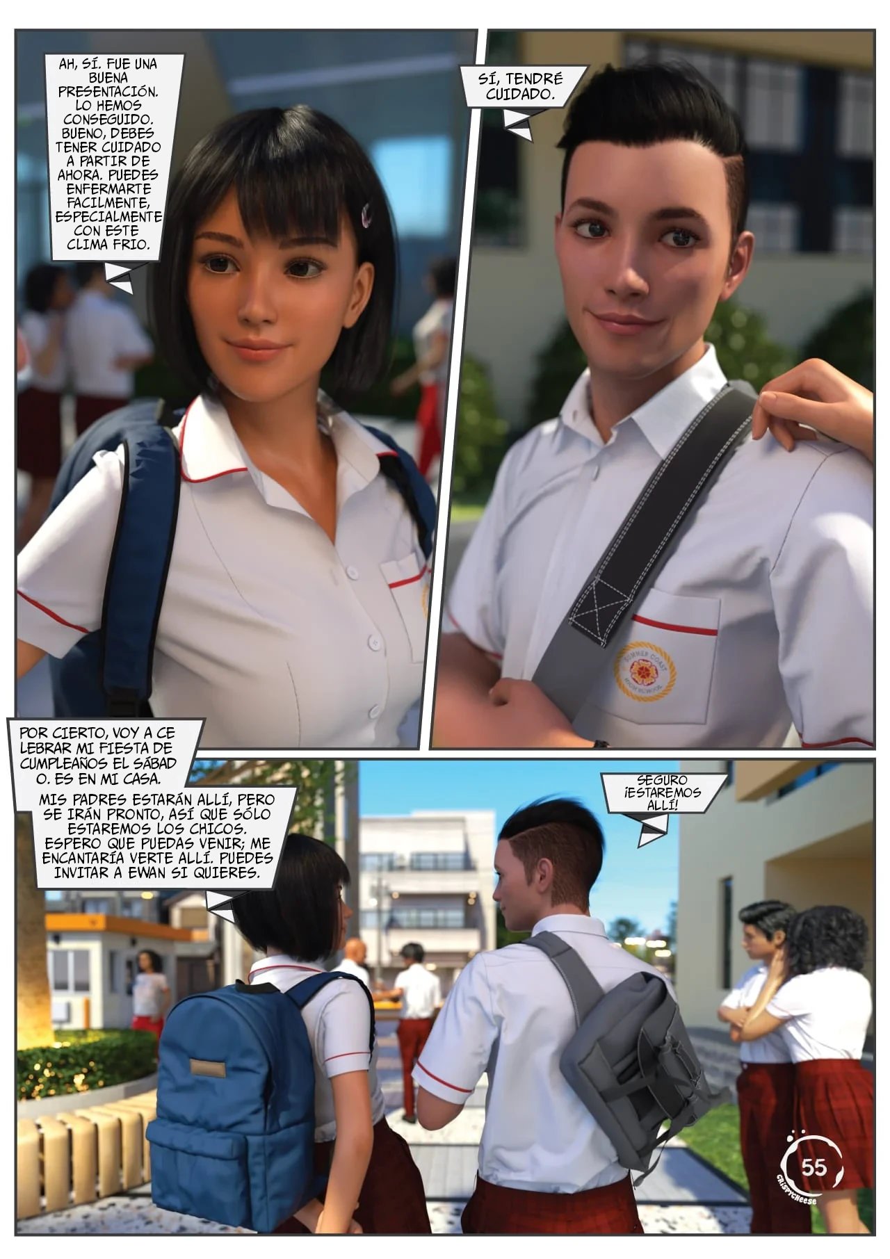 Between AFFECTION and INTIMACY parte 3 Between AFFECTION and INTIMACY parte 3 — página 74 del cómic 3D XXX