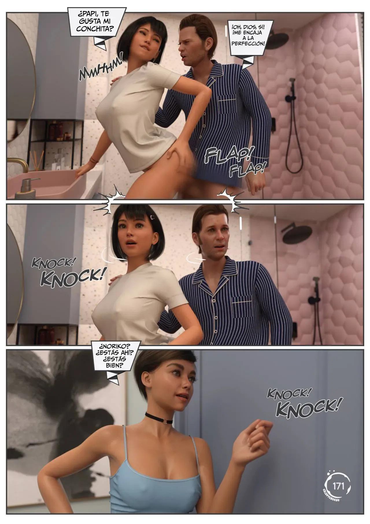 Between AFFECTION and INTIMACY parte 3 Between AFFECTION and INTIMACY parte 3 — página 190 del cómic 3D XXX