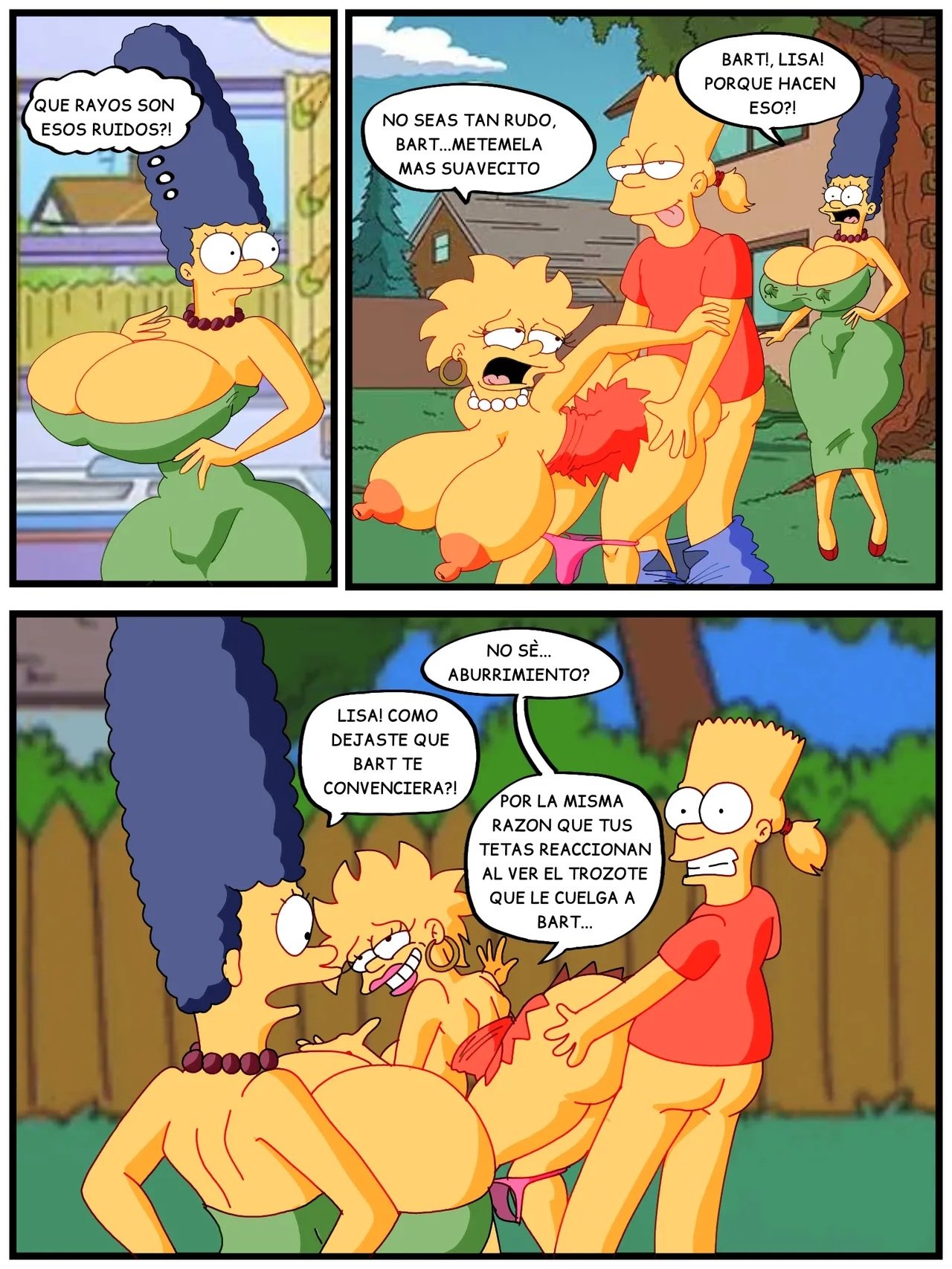 Sin ESCAPE xxx comic los simpson - Sin Escape: Comic XXX Los Simpsons imagen 2