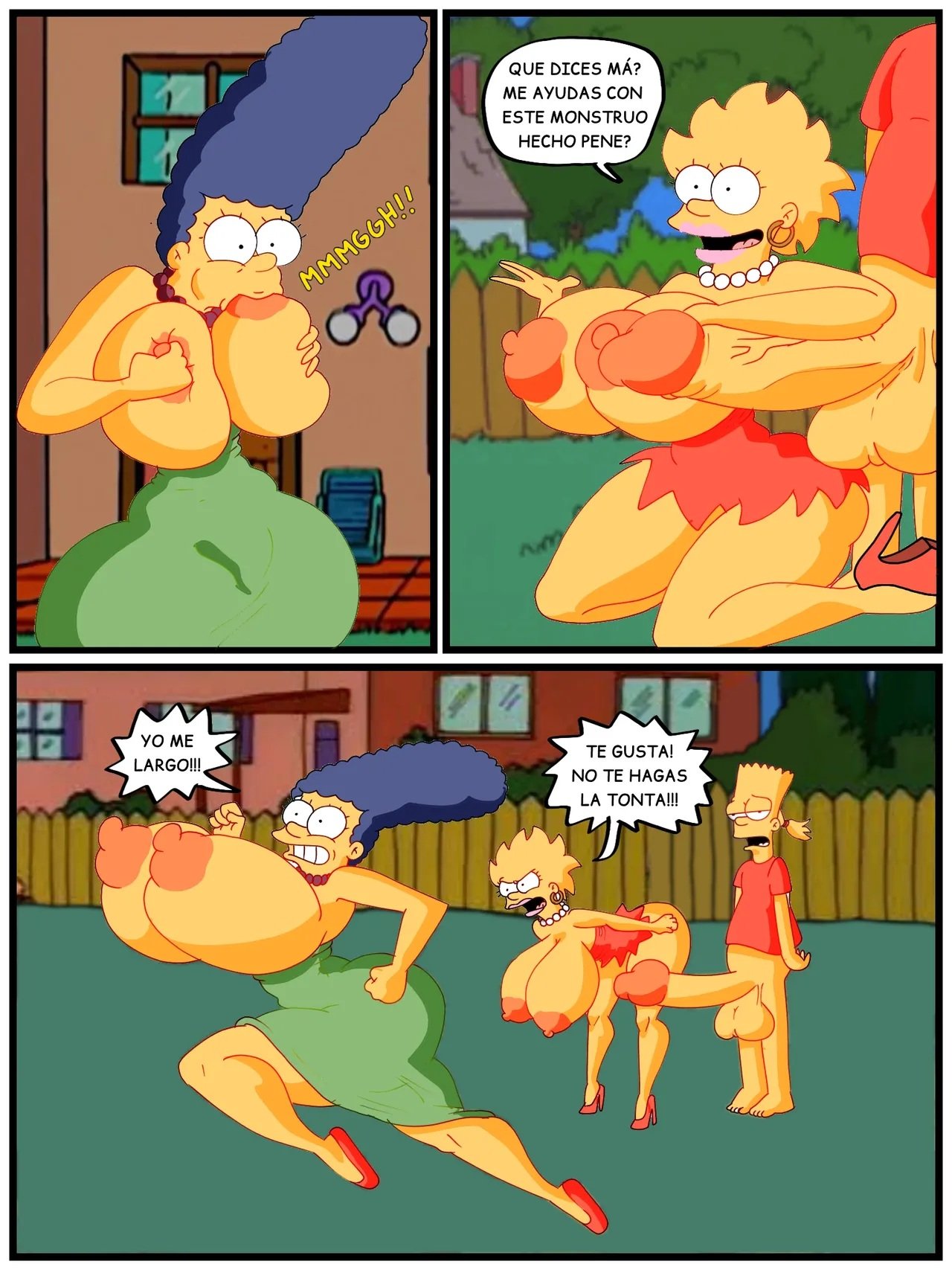 Sin ESCAPE Sin Escape: Comic XXX Los Simpsons - xxx comic los simpson página 4