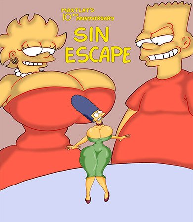 Sin Escape: Comic XXX Los Simpsons