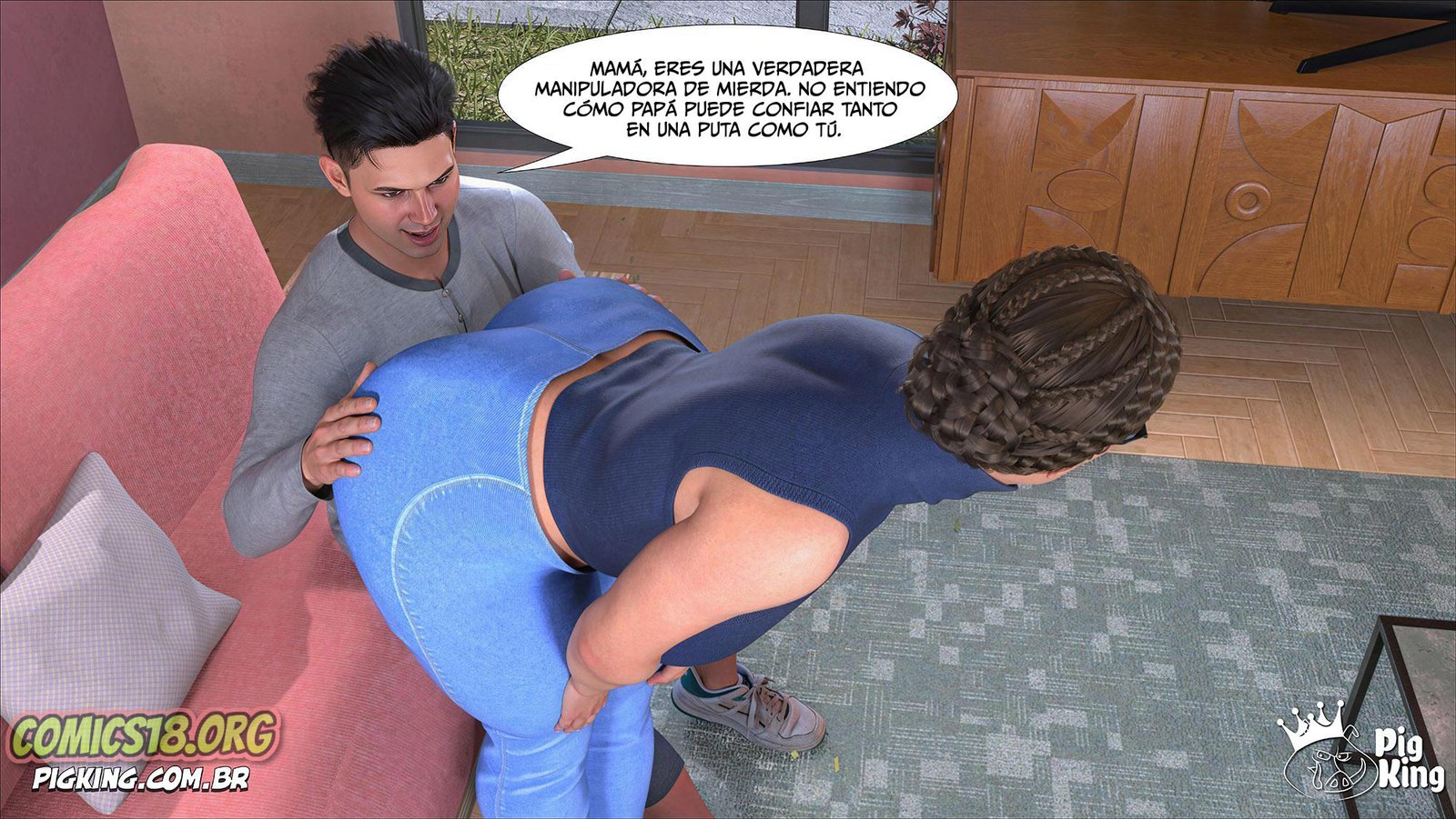 WHAT to DOO parte 4 WHAT to DOO parte 4: Mama Comic XXX con Pig King - Mama Comic - 7 de 20
