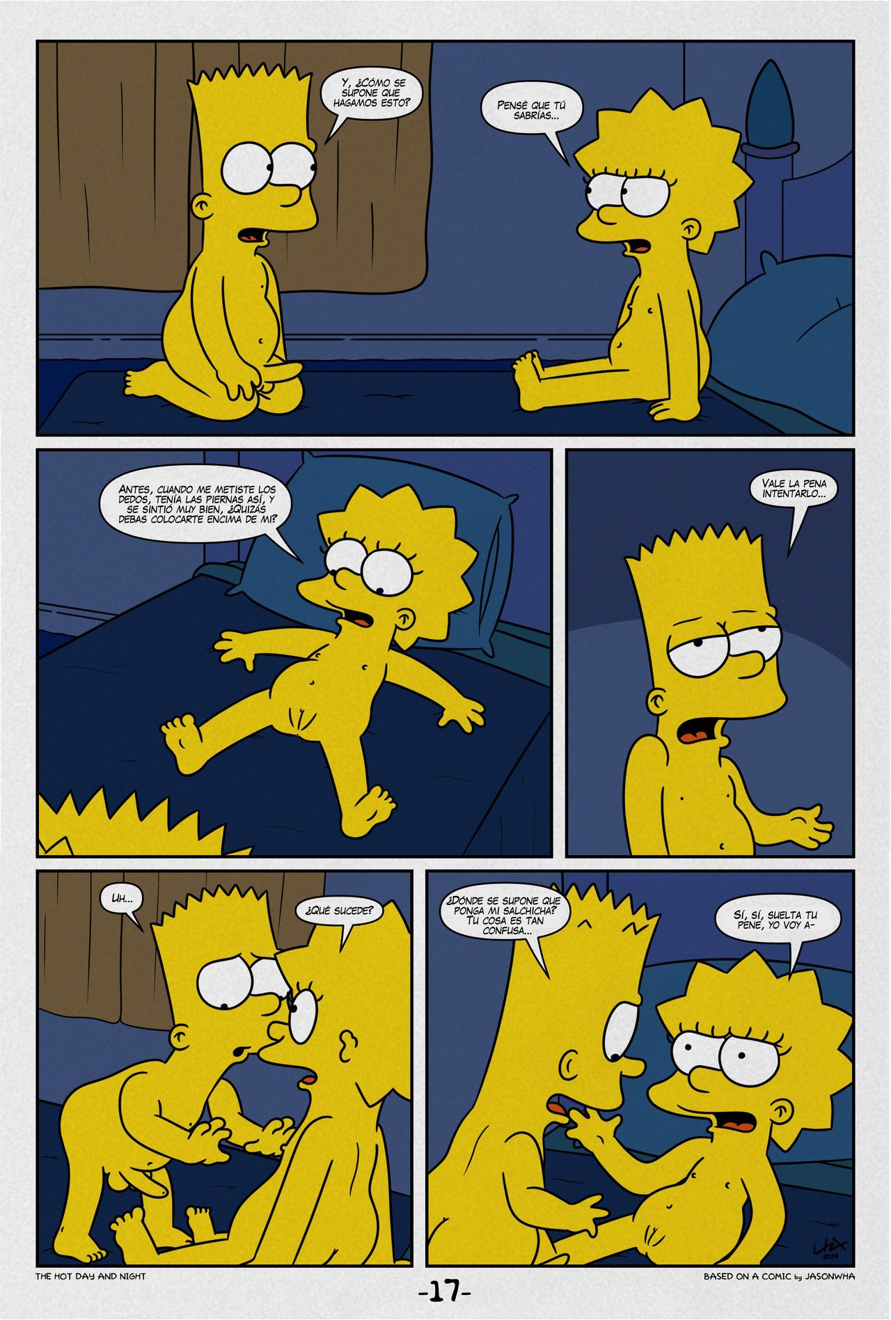 marge comic xxx - The HOT DAY and NIGHT: Comic XXX Los Simpsons imagen 18