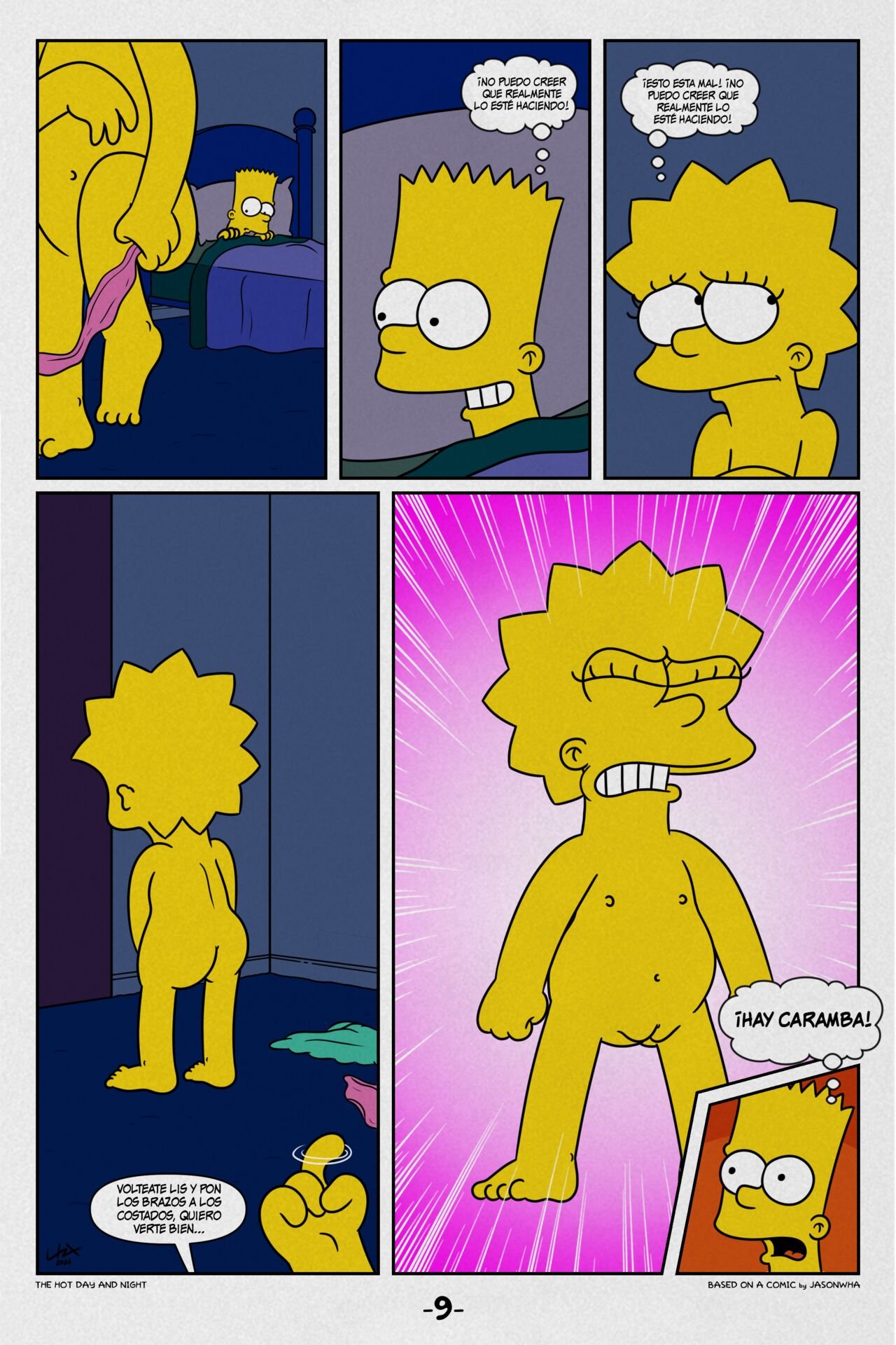 marge comic xxx - The HOT DAY and NIGHT: Comic XXX Los Simpsons imagen 10