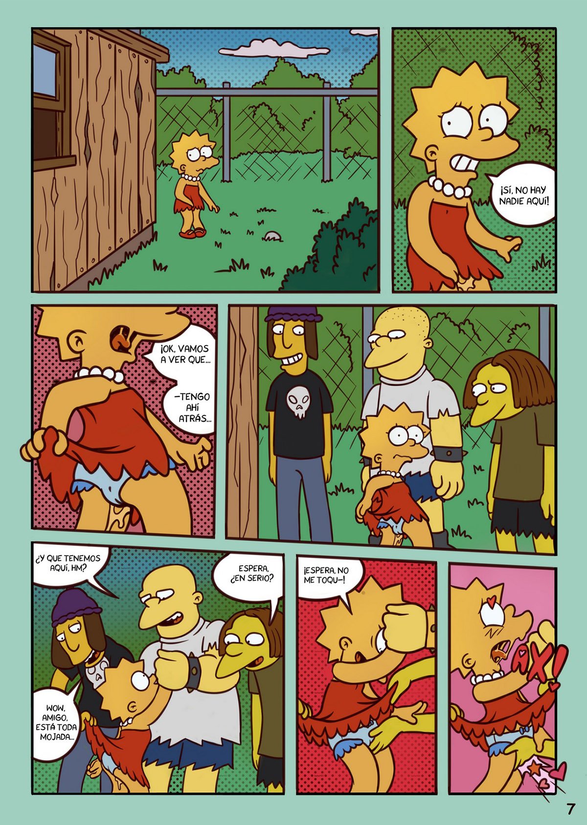 The SWINSONS parte 2 The SWINSONS parte 2 - Comic XXX Los Simpsons - xxx comic los simpson página 8