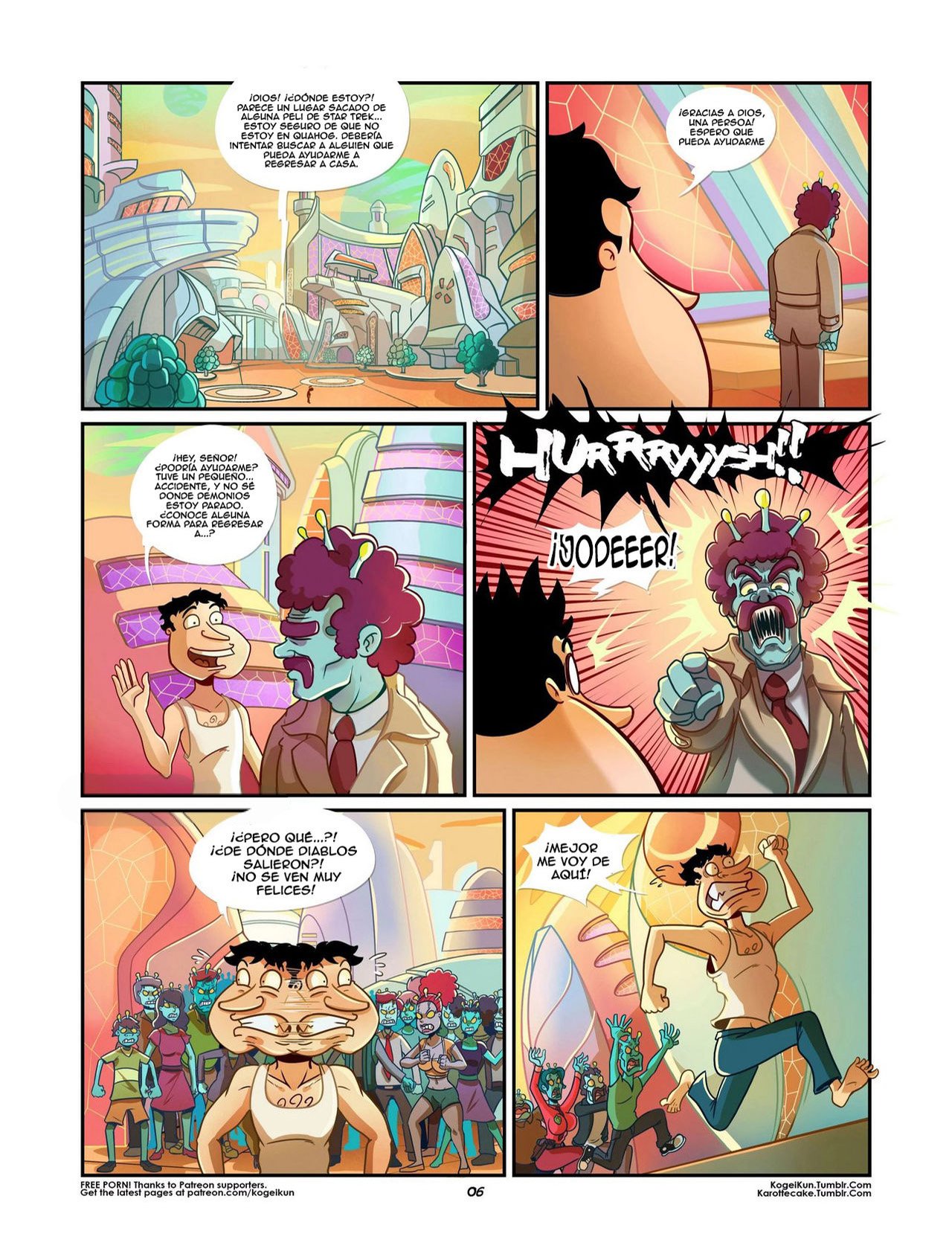 Página 7 de 33 de Quagmire – Into The Multiverse Parte 1 — Comic XXX Padre de Familia