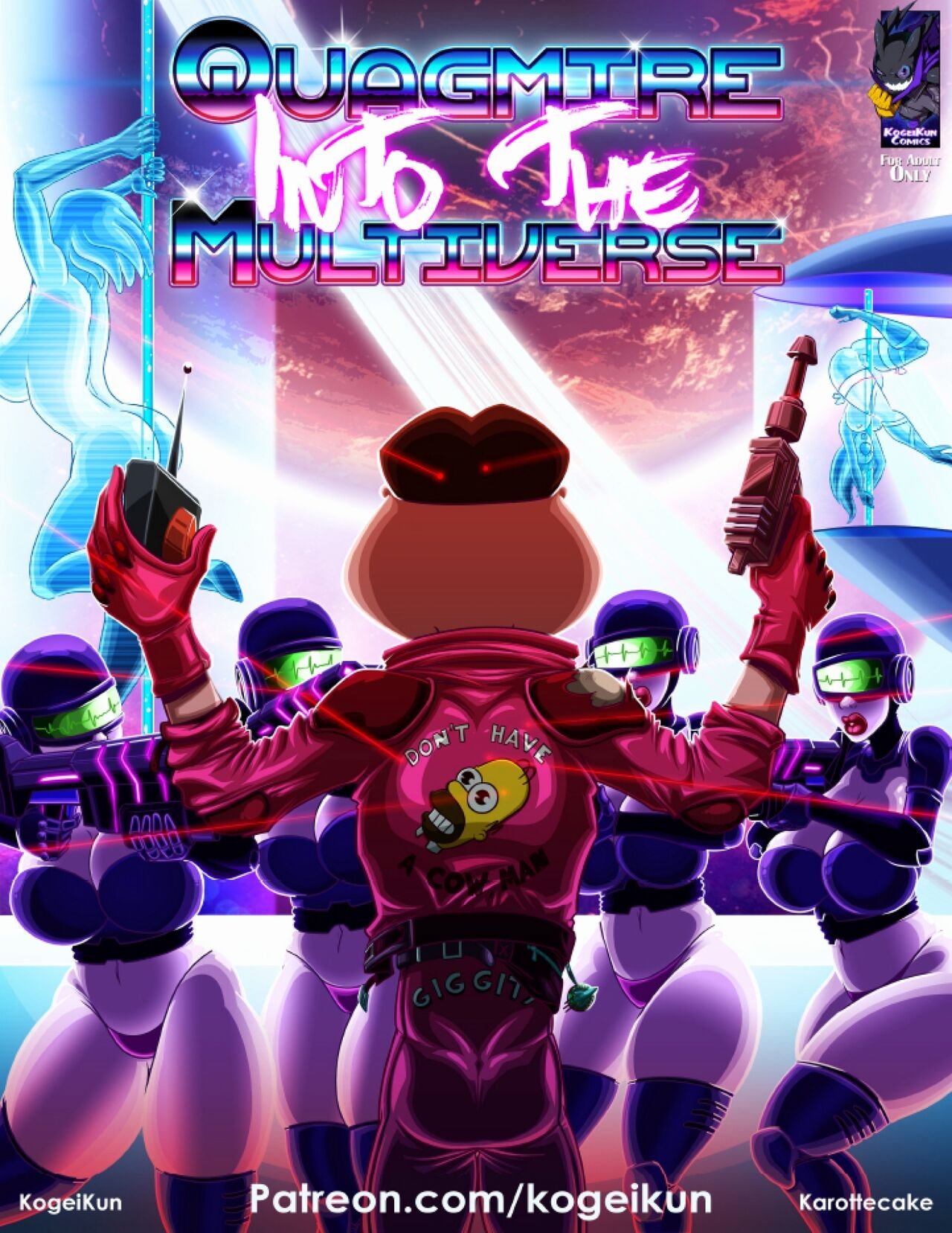 Comic XXX Padre de Familia: Quagmire – Into The Multiverse - Parte 1