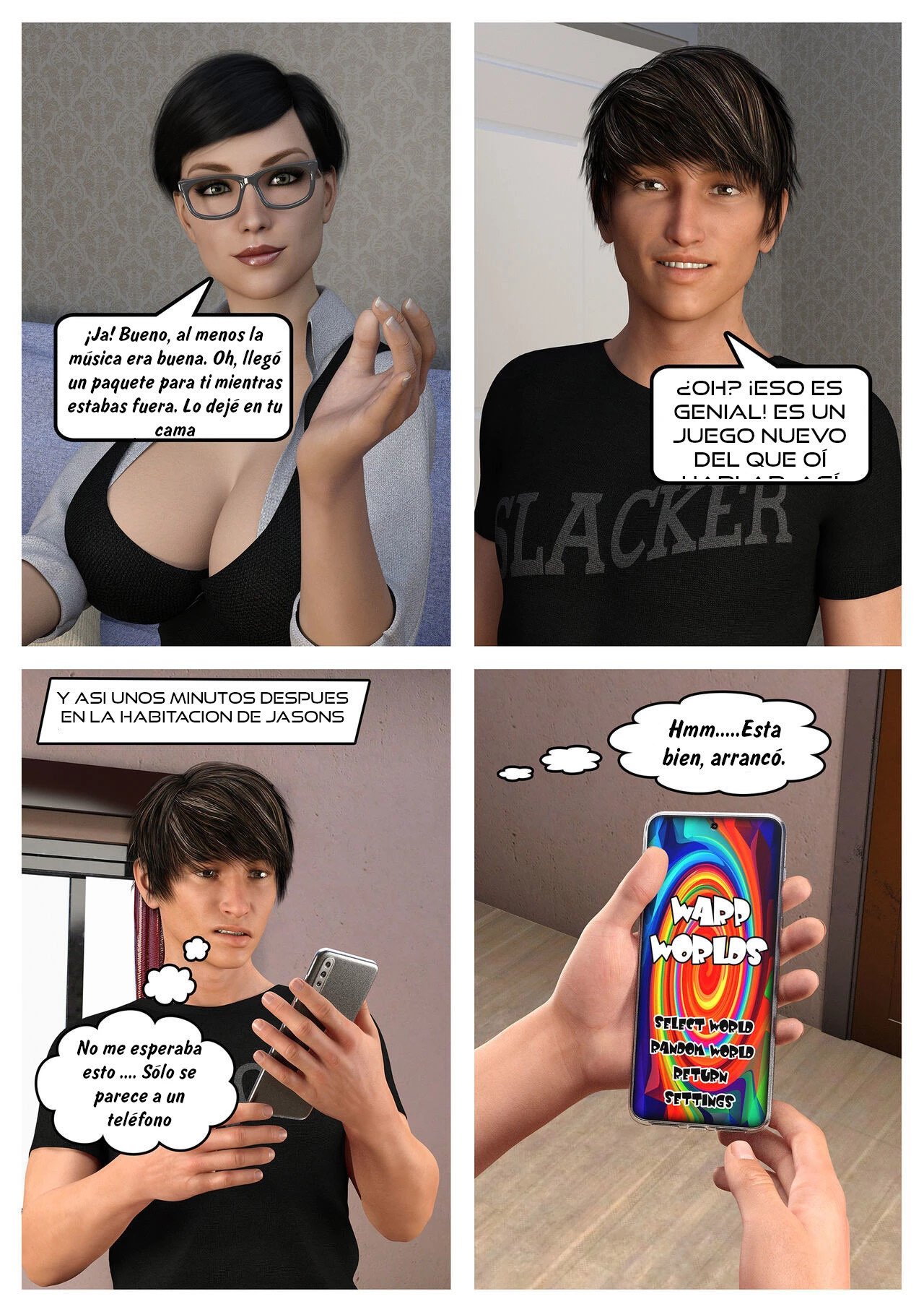 Warp WORLDS Página 3 de 46 de Warp WORLDS — Comic 3D XXX