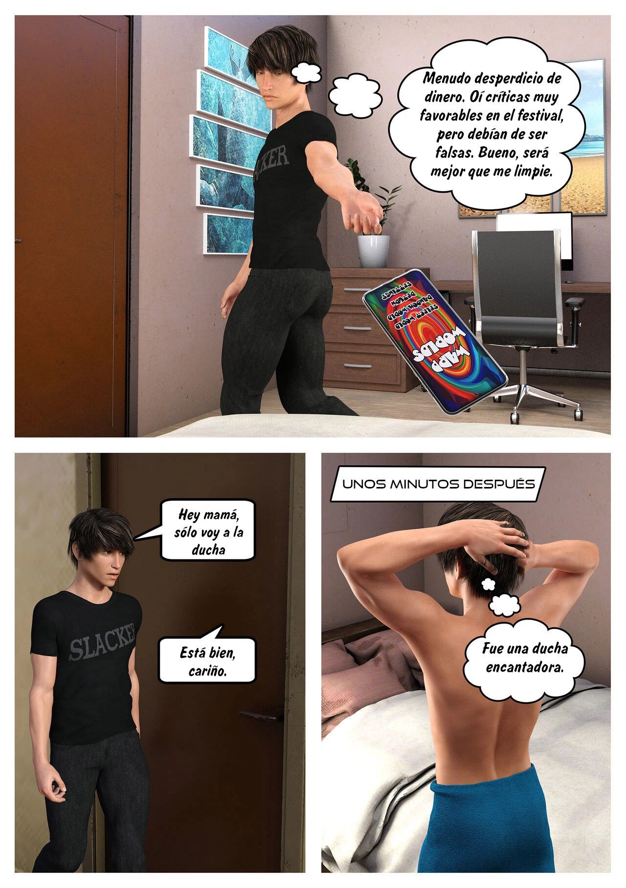 Warp WORLDS Warp WORLDS — página 6 del cómic 3D XXX