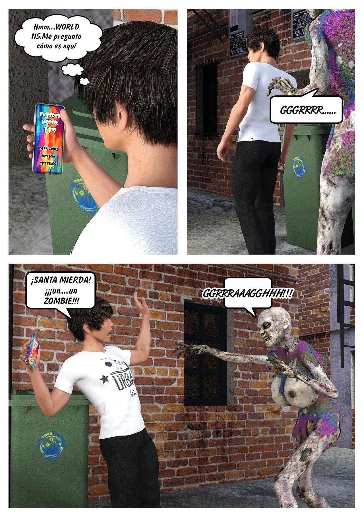 Warp WORLDS Página 19 de 46 de Warp WORLDS — Comic 3D XXX