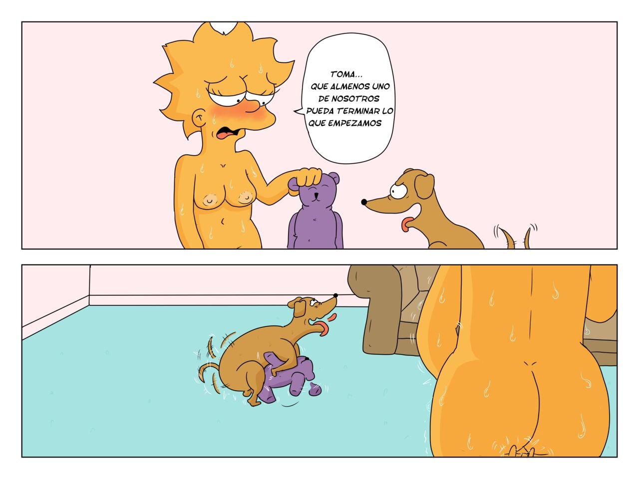 El VIDEO SECRETO de MARGE parte 3 El VIDEO SECRETO de MARGE parte 3 - Comic XXX Los Simpsons - marge comic xxx página 4