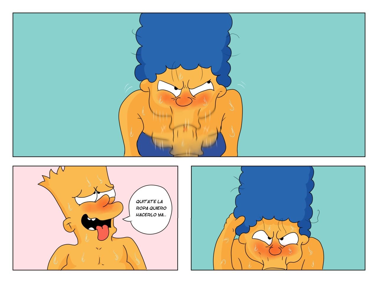 El VIDEO SECRETO de MARGE parte 2 El VIDEO SECRETO de MARGE parte 2 - Comic XXX Los Simpsons Marge Simpson - Comic XXX Los