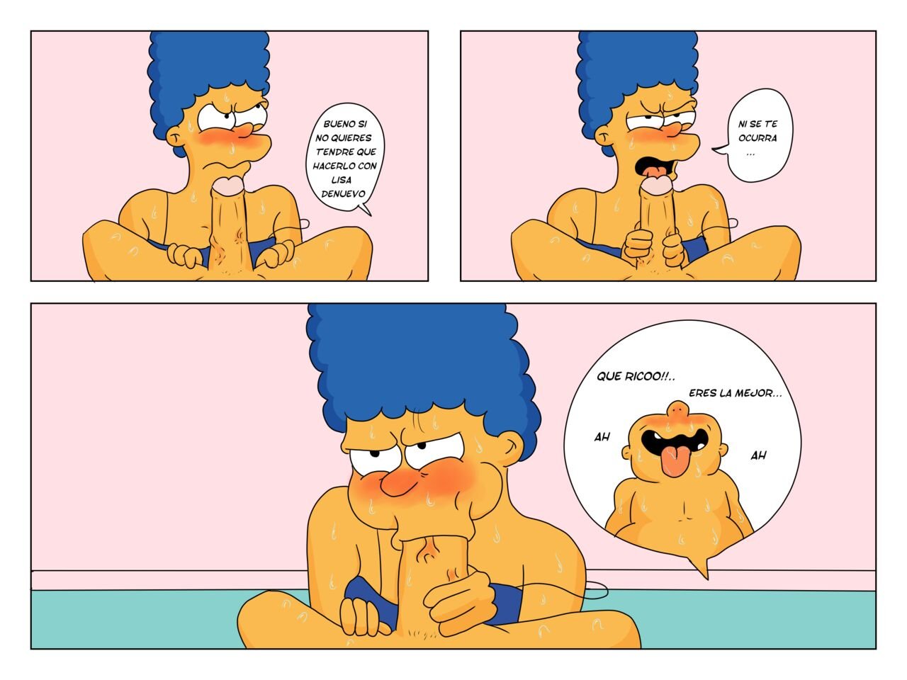 El VIDEO SECRETO de MARGE parte 2 El VIDEO SECRETO de MARGE parte 2 - Comic XXX Los Simpsons - marge comic xxx página 20