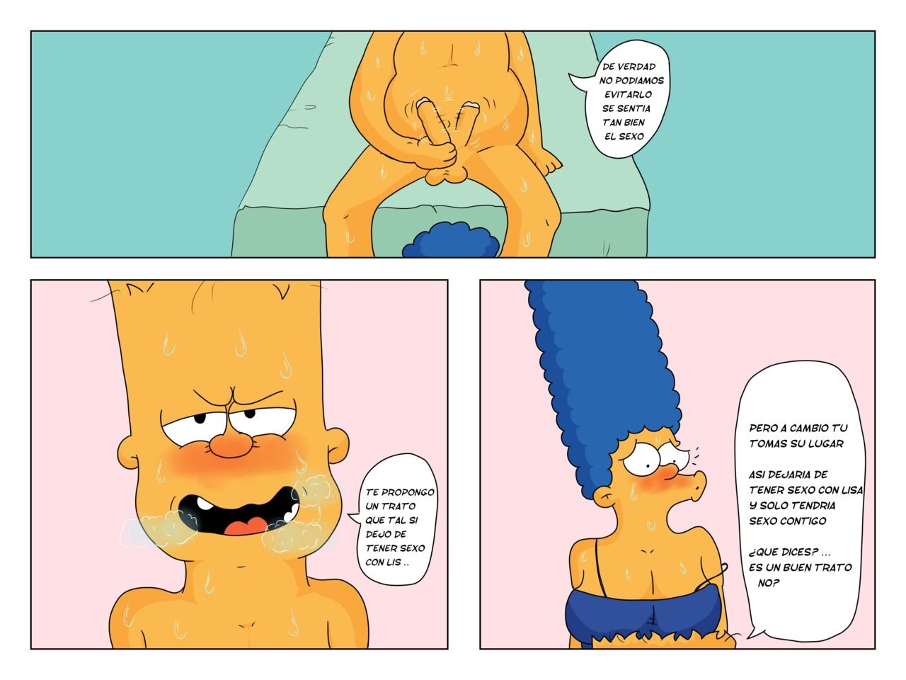 El VIDEO SECRETO de MARGE parte 2 El VIDEO SECRETO de MARGE parte 2 - Comic XXX Los Simpsons - marge comic xxx página 16