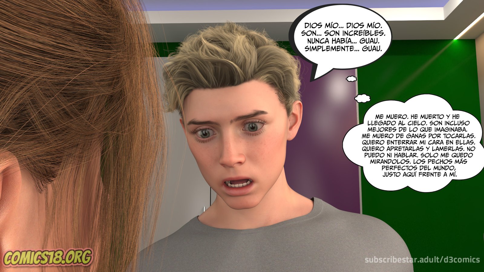The FORBIDDEN Rule parte 3 The FORBIDDEN Rule parte 3 — página 18 del cómic 3D XXX
