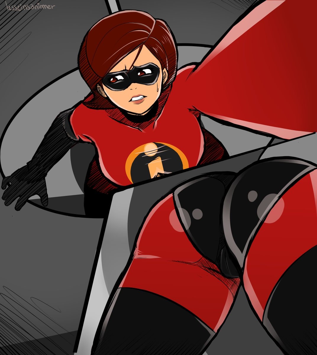 helen parr comic xxx - Helen Parr XXX - página 10
