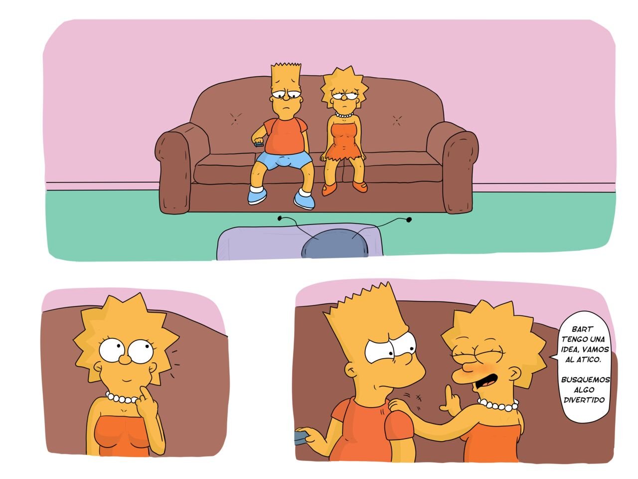 marge comic xxx - El VIDEO SECRETO de MARGE parte 1 - Comic XXX Los Simpsons imagen 2