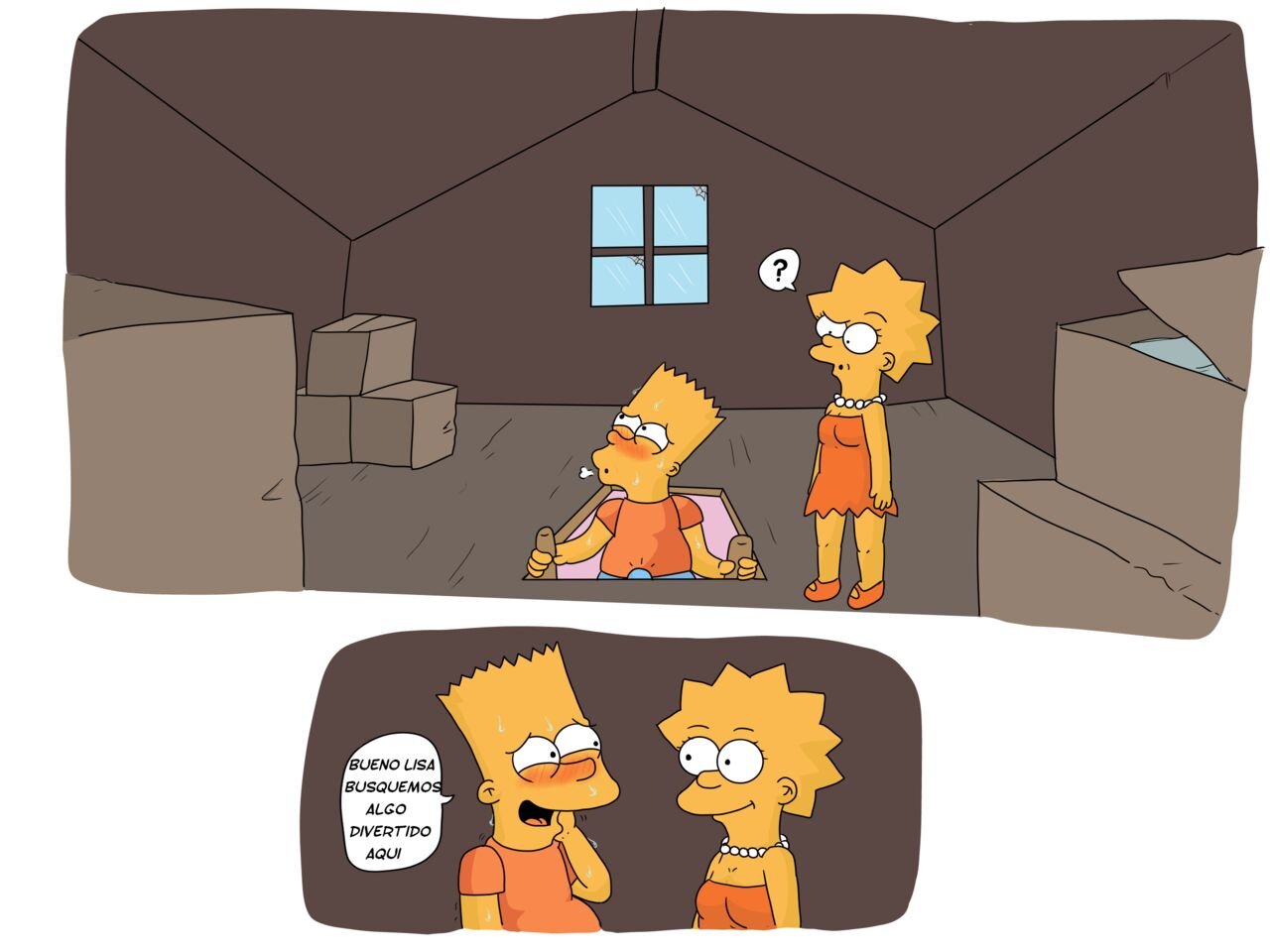 El VIDEO SECRETO de MARGE parte 1 - Comic XXX Los Simpsons Marge Simpson - Comic XXX Los