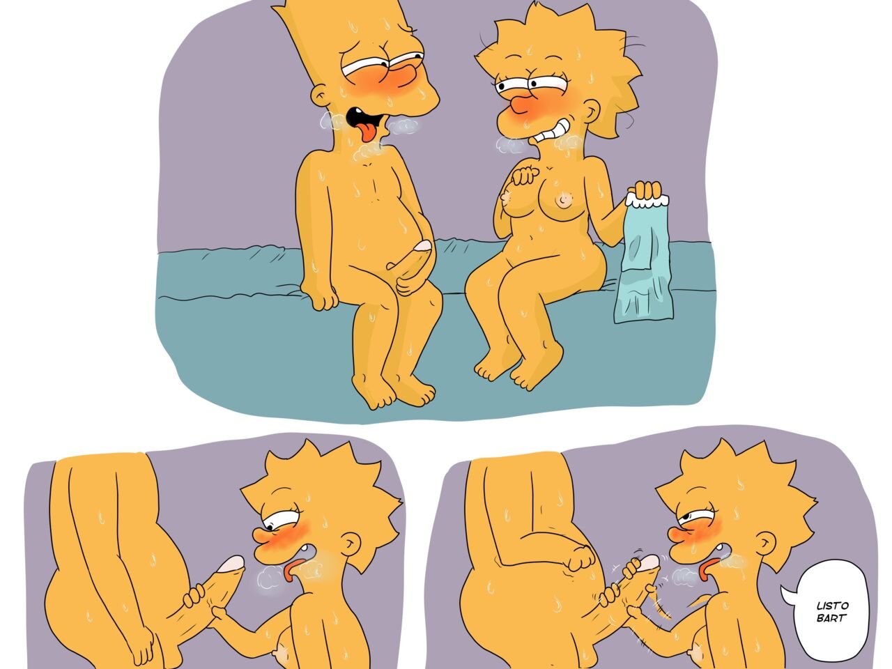 El VIDEO SECRETO de MARGE parte 1 - Comic XXX Los Simpsons - marge comic xxx página 16