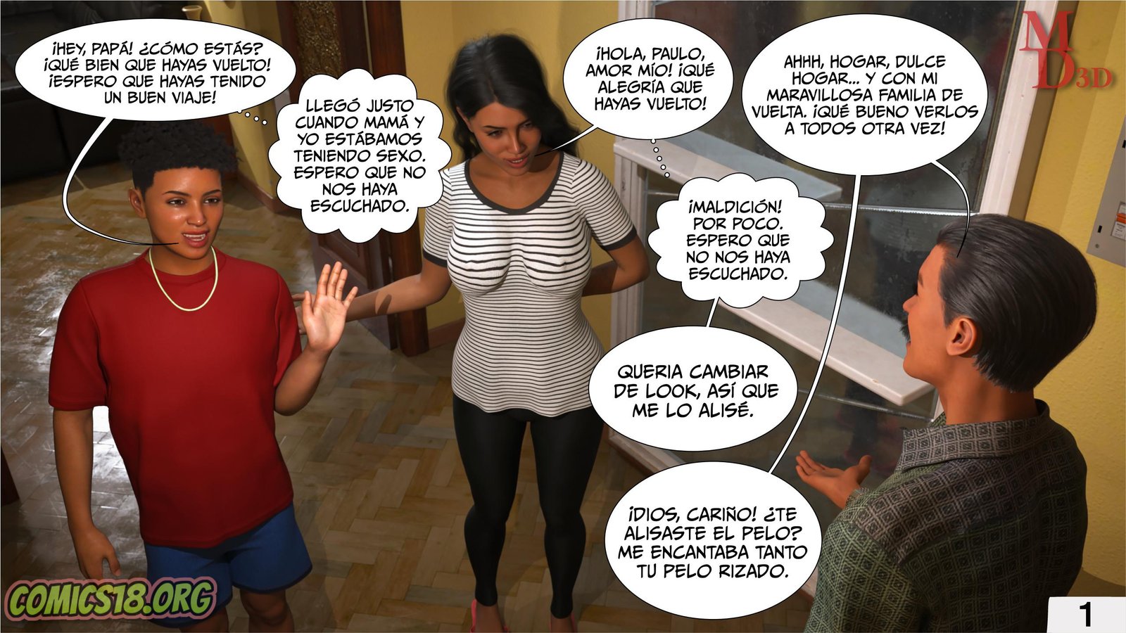 FORBIDDEN Love parte 3 - Mama Comic XXX - Mama Comic - 2 de 20