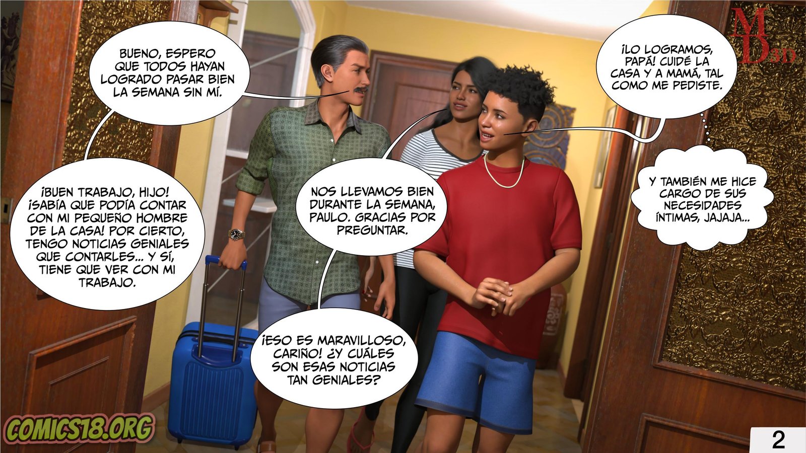 FORBIDDEN Love parte 3 - Mama Comic XXX - Mama Comic - 3 de 20