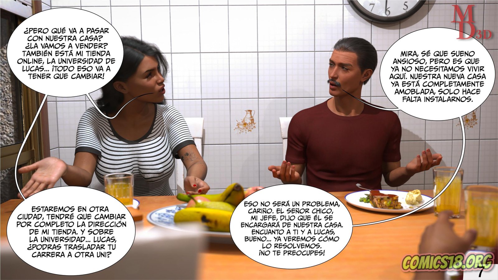 FORBIDDEN Love parte 3 - Mama Comic XXX - Mama Comic - 8 de 20