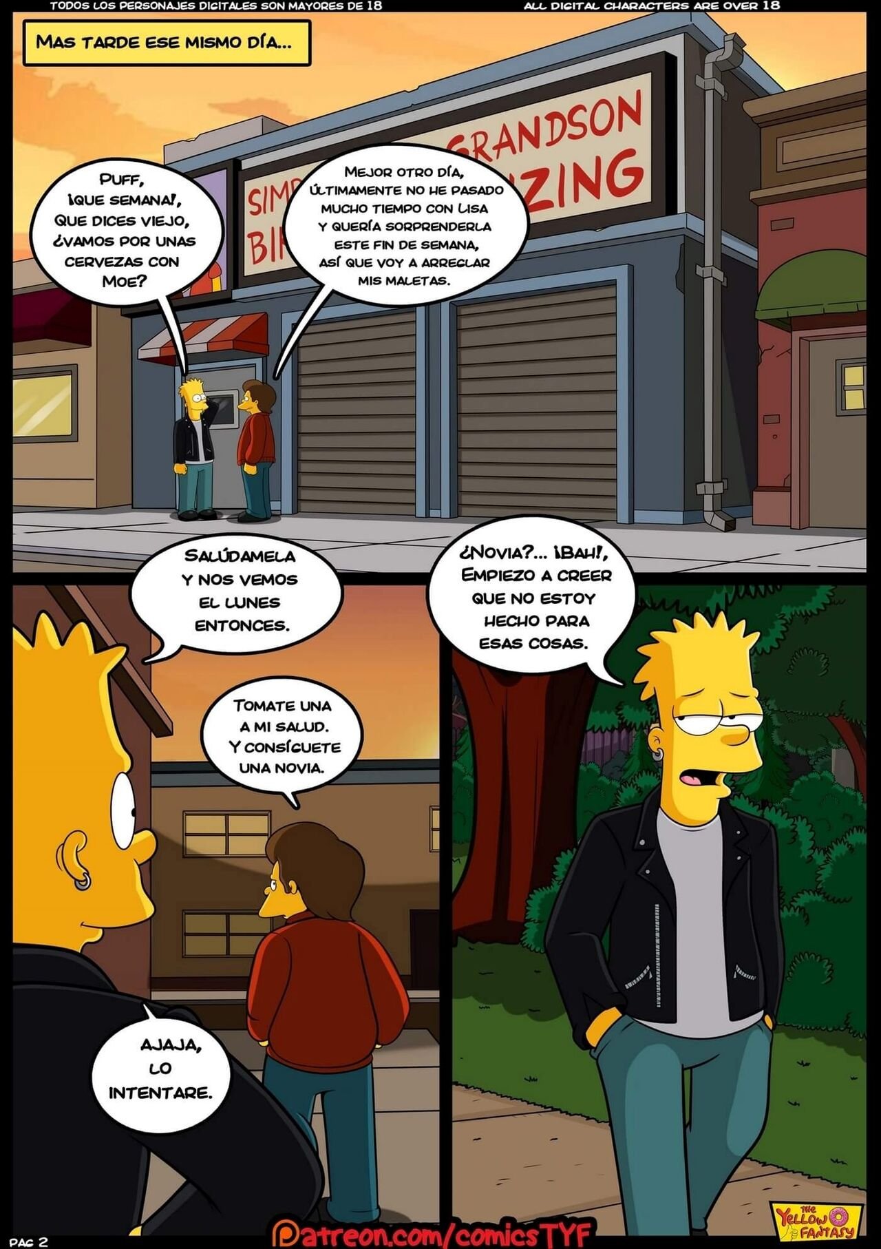 Marge Simpson en Los Simpsons comic XXX - imagen 3 de 20
