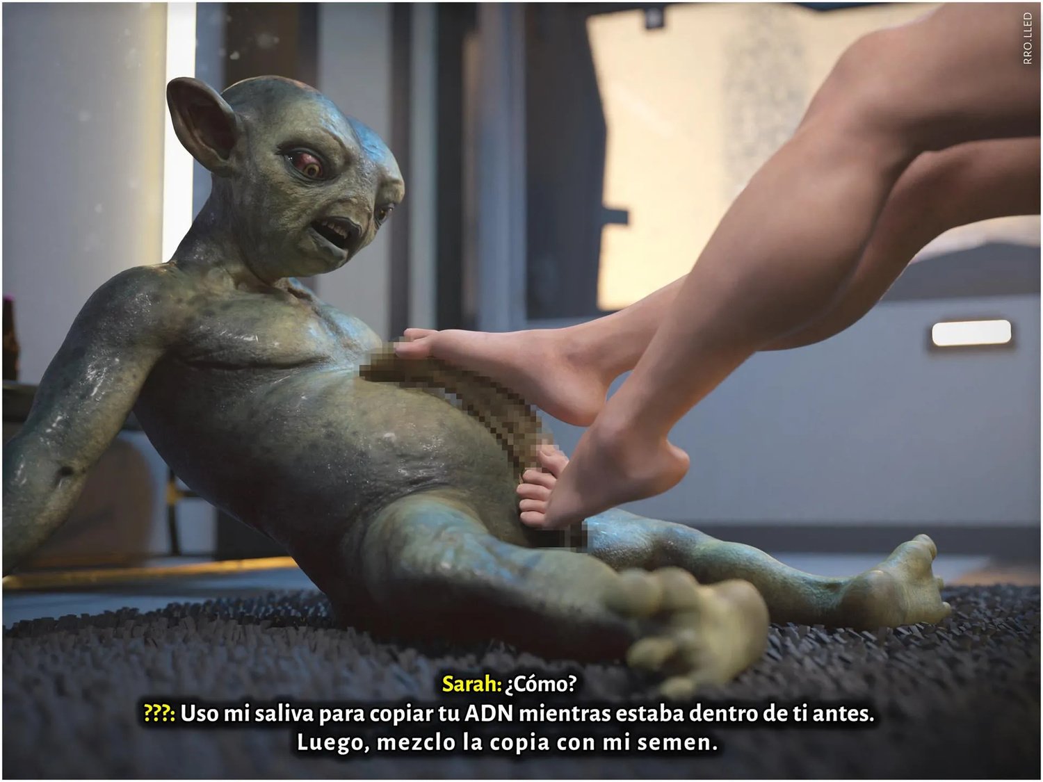 EARLY Test EARLY Test — página 58 del cómic 3D XXX