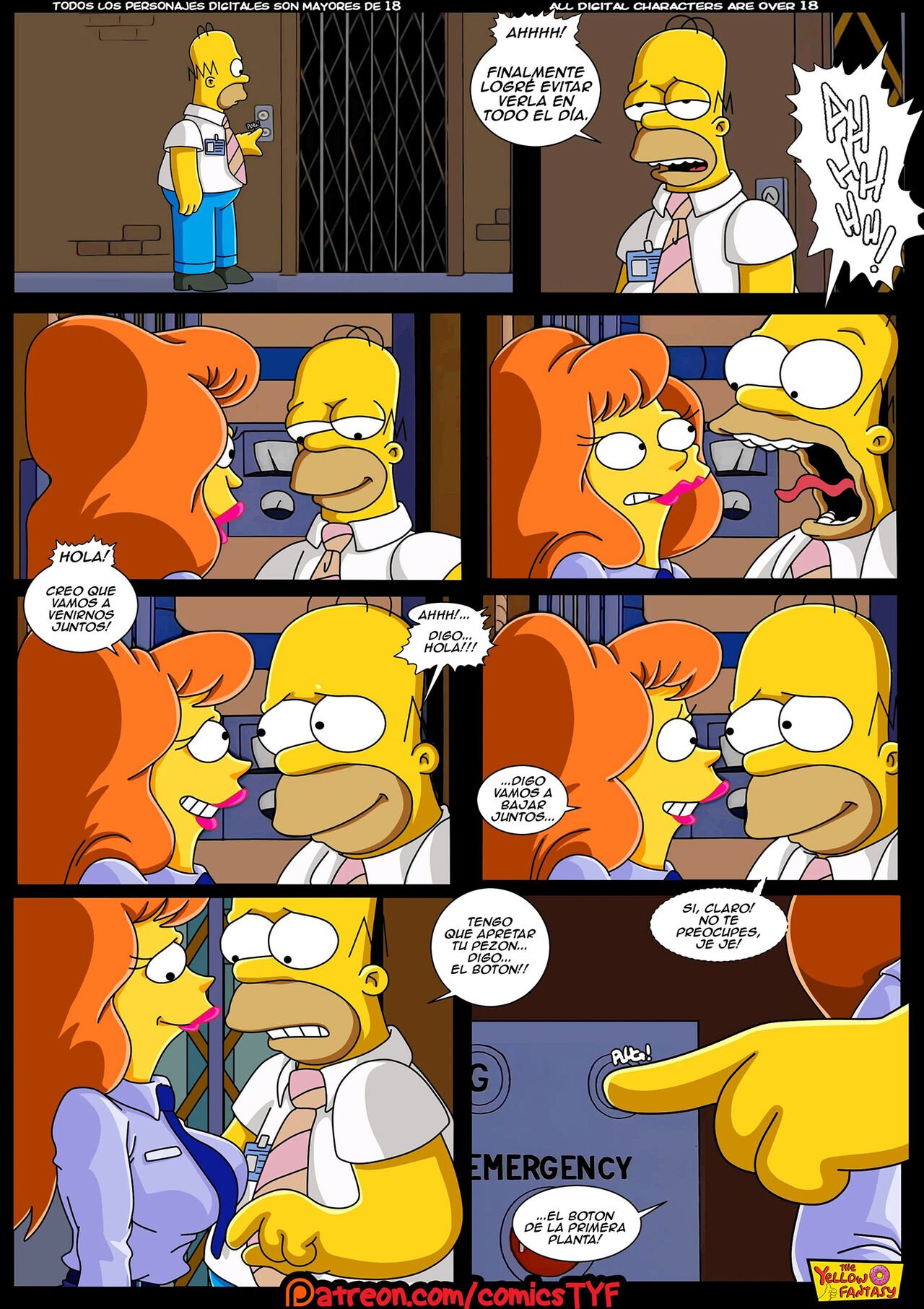 AMOR Radioactivo Amor Radioactivo: Comic XXX Los Simpsons - xxx comic los simpson página 16