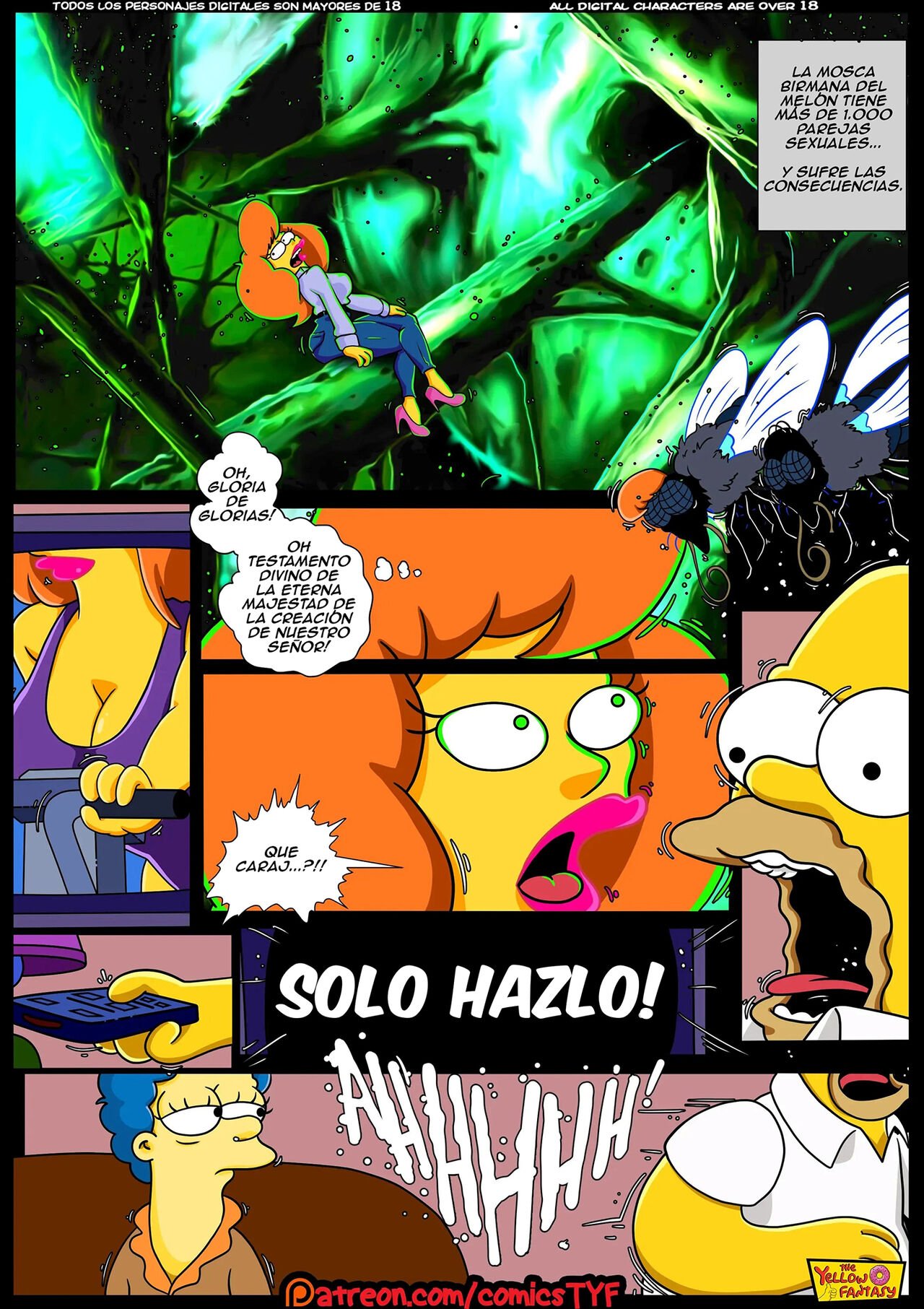 AMOR Radioactivo xxx comic los simpson - Amor Radioactivo: Comic XXX Los Simpsons imagen 26