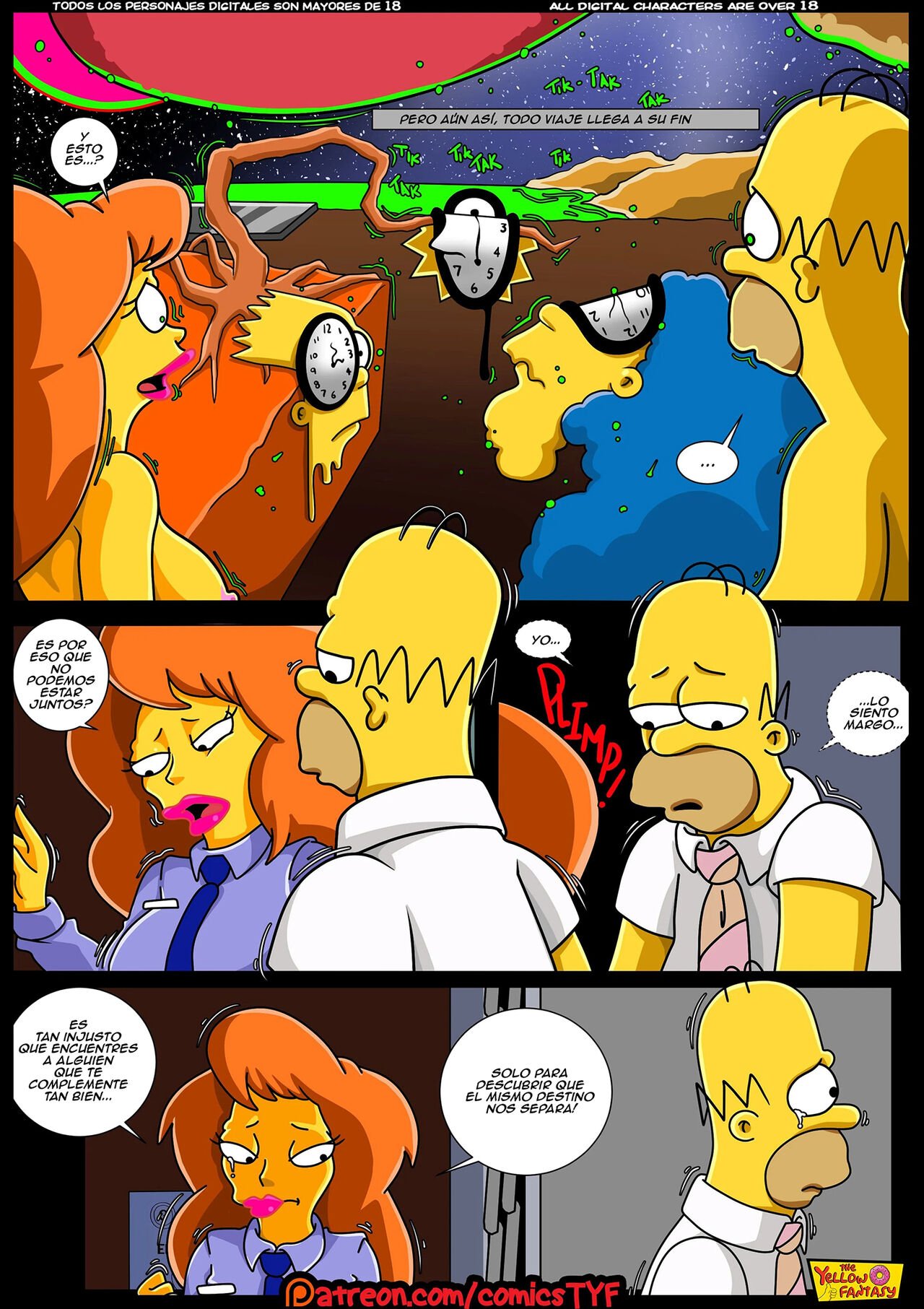 AMOR Radioactivo Los Simpsons en Los Simpsons comic XXX - imagen 23 de 31