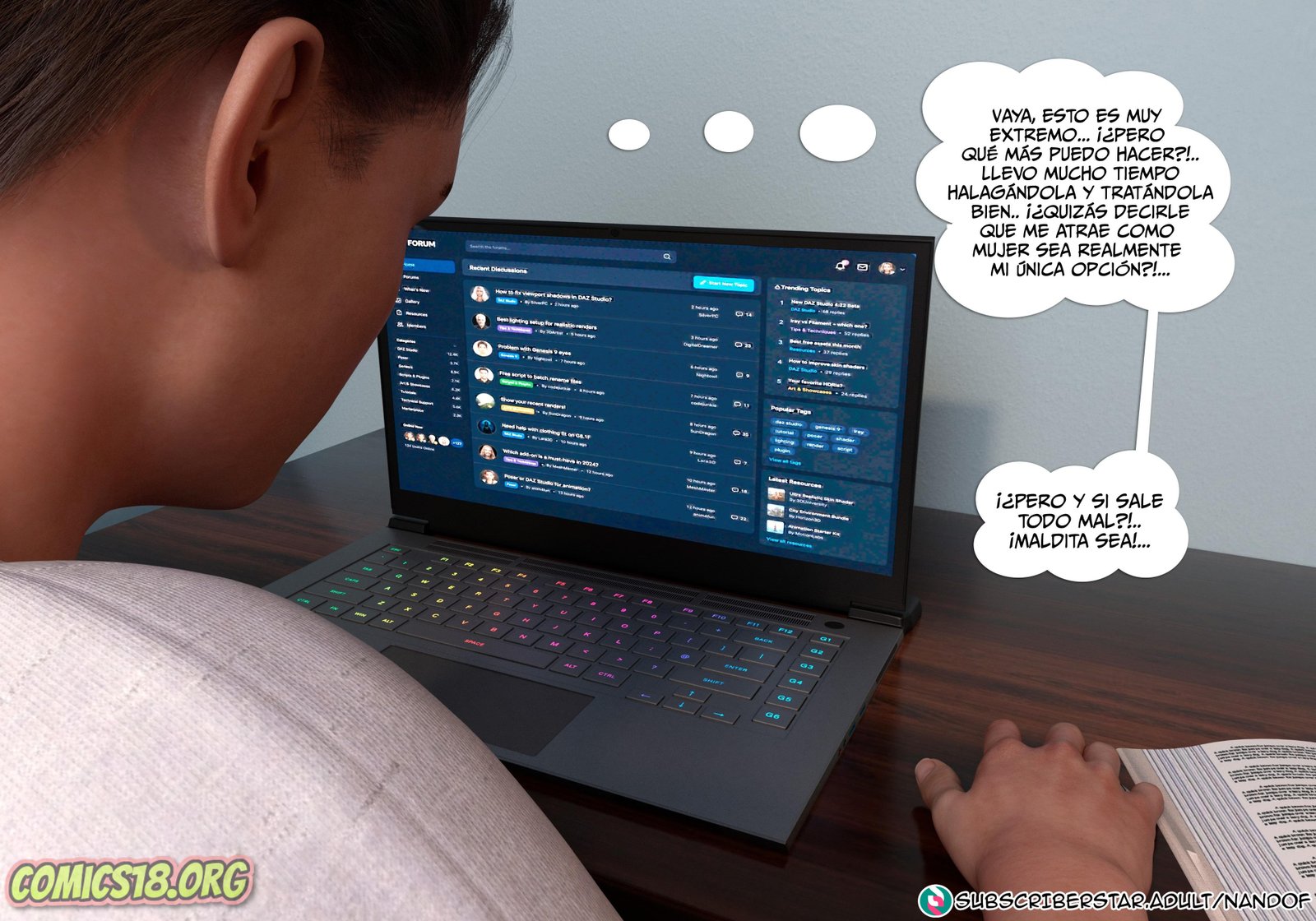 SECRET DESIRES parte 5 SECRET DESIRES parte 5 - Mama Comic XXX - Mama Comic - 13 de 20