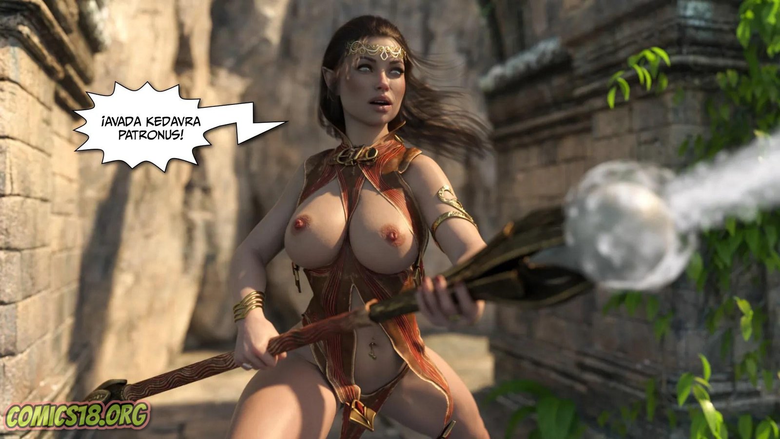 NUDE ZONE parte 2 NUDE ZONE parte 2 — página 10 del cómic 3D XXX