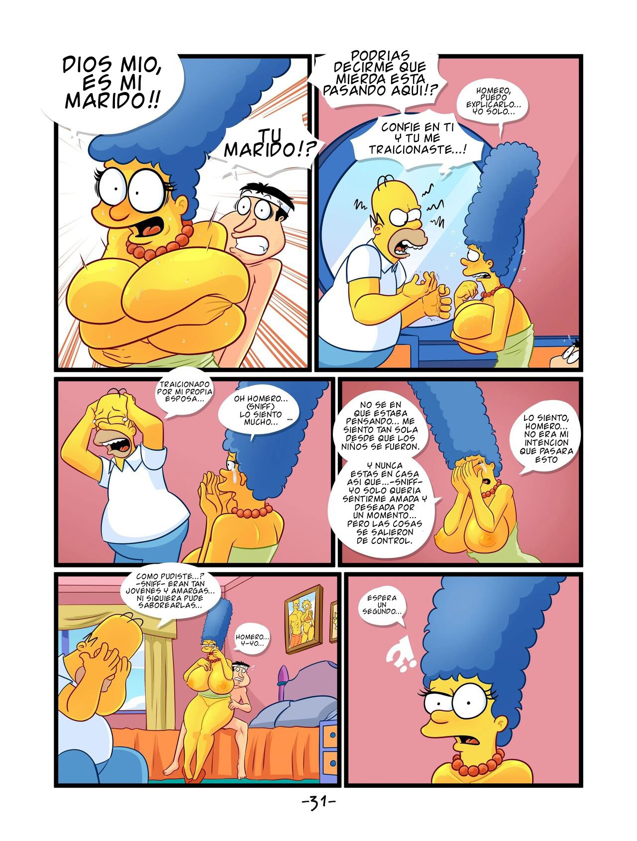 Los Simpsons en Los Simpsons comic XXX - imagen 31 de 39