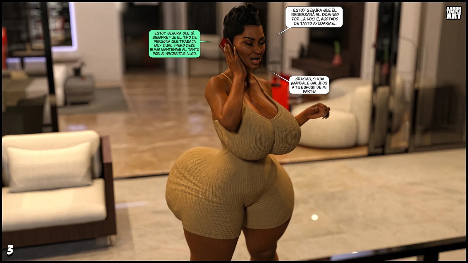 Página 3 de 52 de The MEET Up parte 6 — Comic 3D XXX