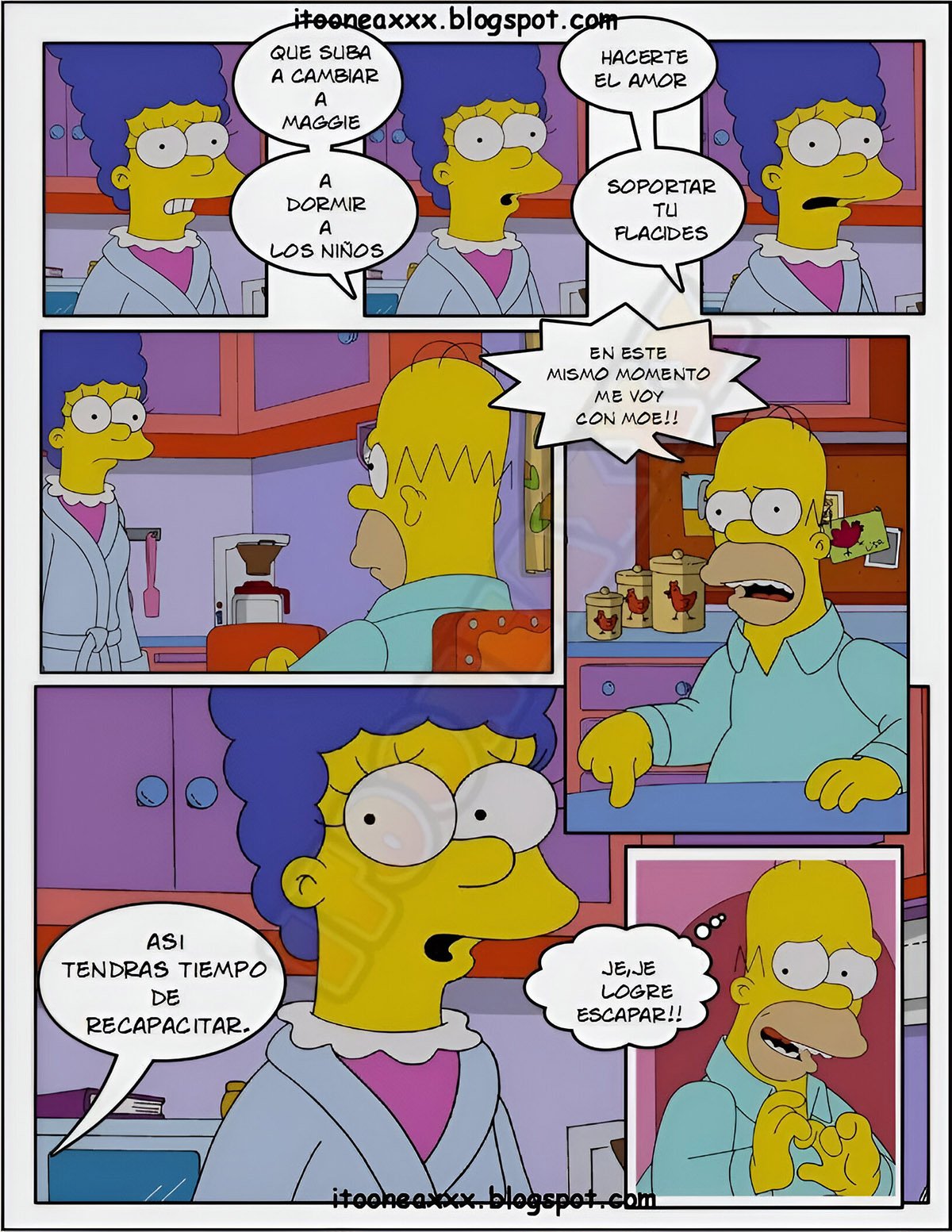 xxx comic los simpson - The GYM: Comic XXX Los Simpsons imagen 2