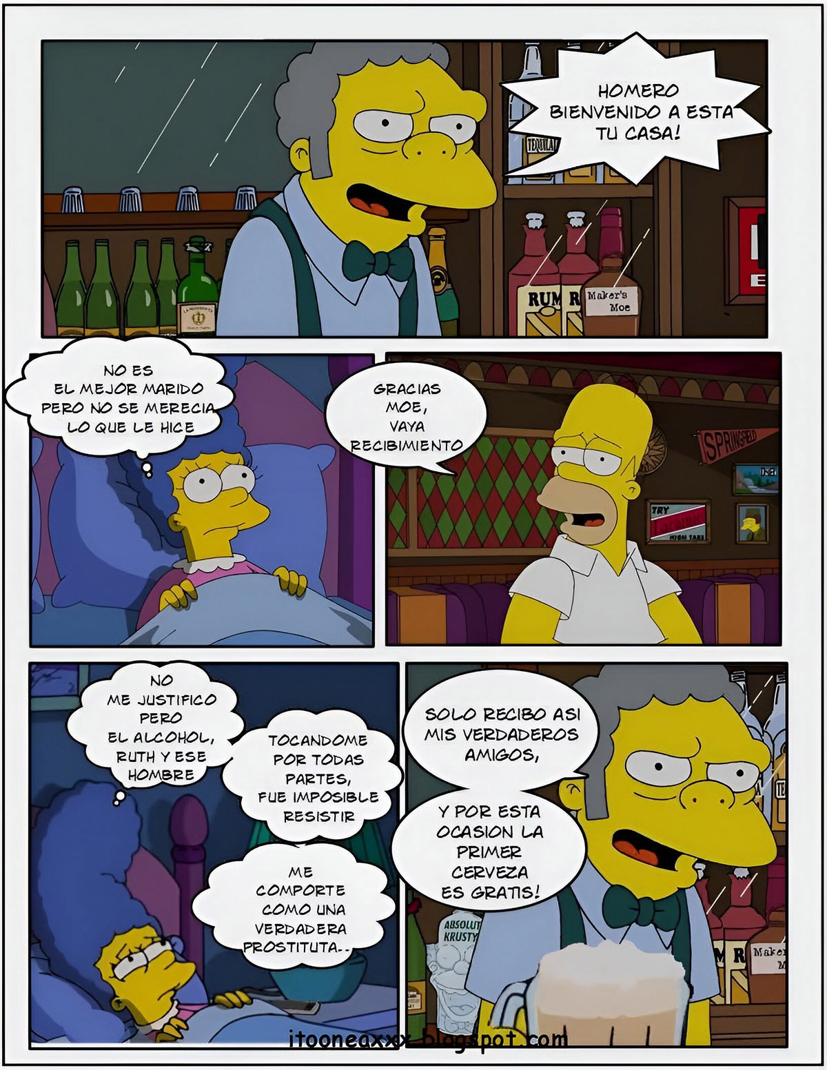 xxx comic los simpson - The GYM: Comic XXX Los Simpsons imagen 10