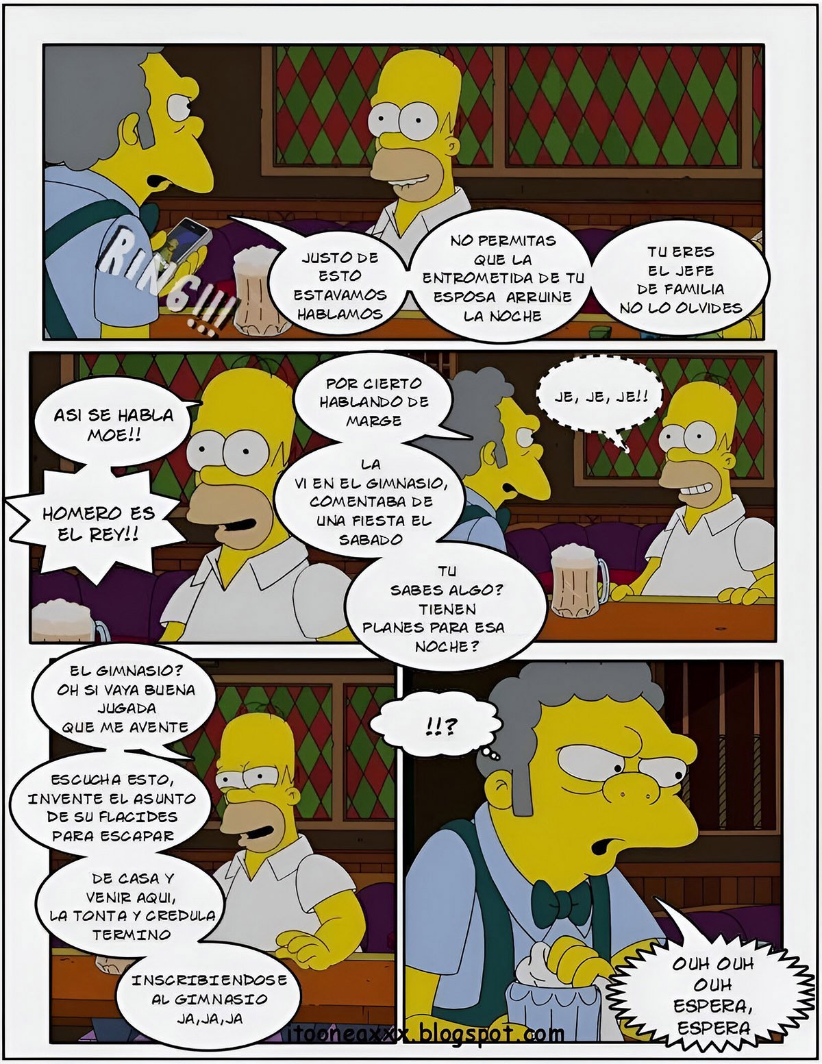 The GYM: Comic XXX Los Simpsons Los Simpsons - Comic XXX Los Simpsons imagen 13