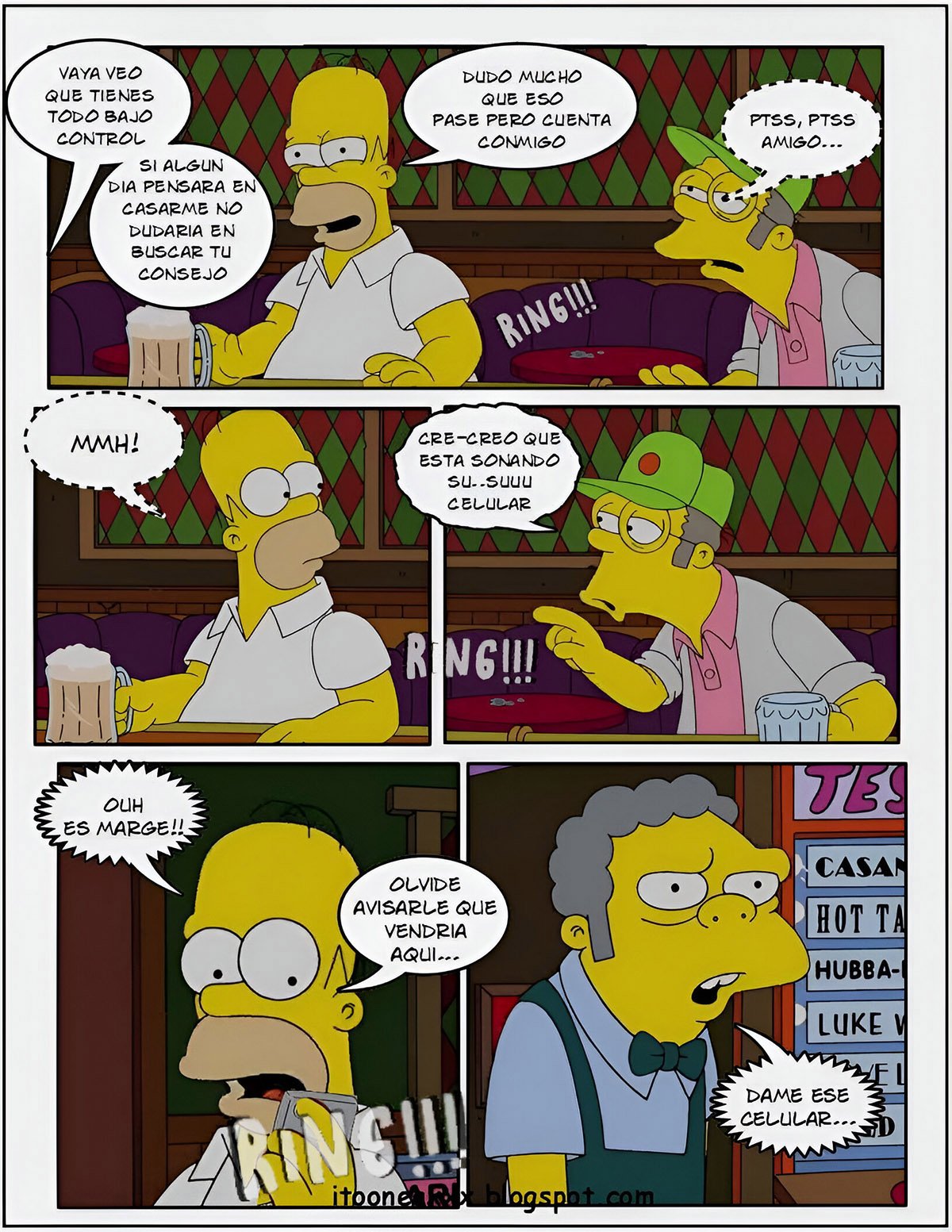 The GYM: Comic XXX Los Simpsons - xxx comic los simpson página 12