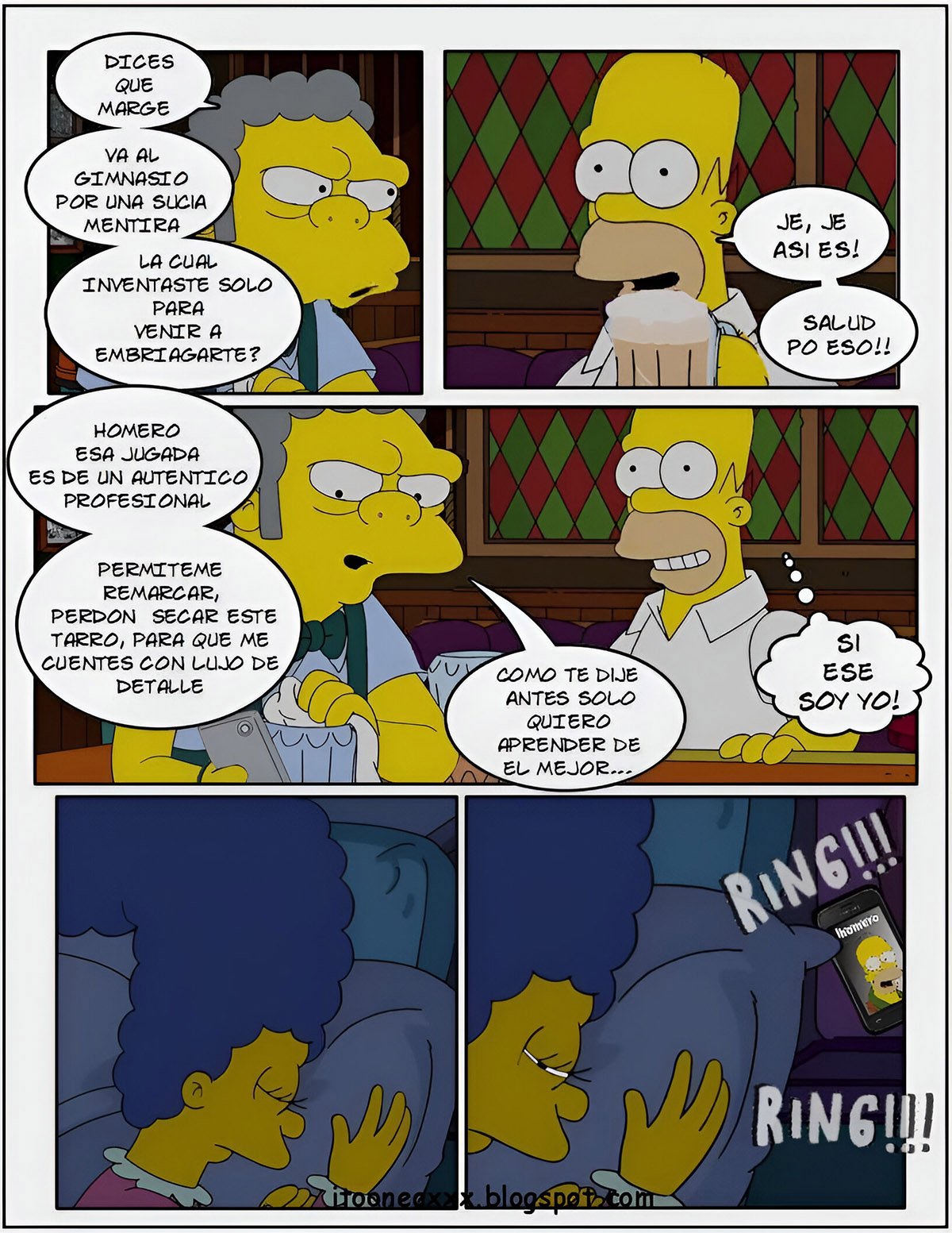 xxx comic los simpson - The GYM: Comic XXX Los Simpsons imagen 14